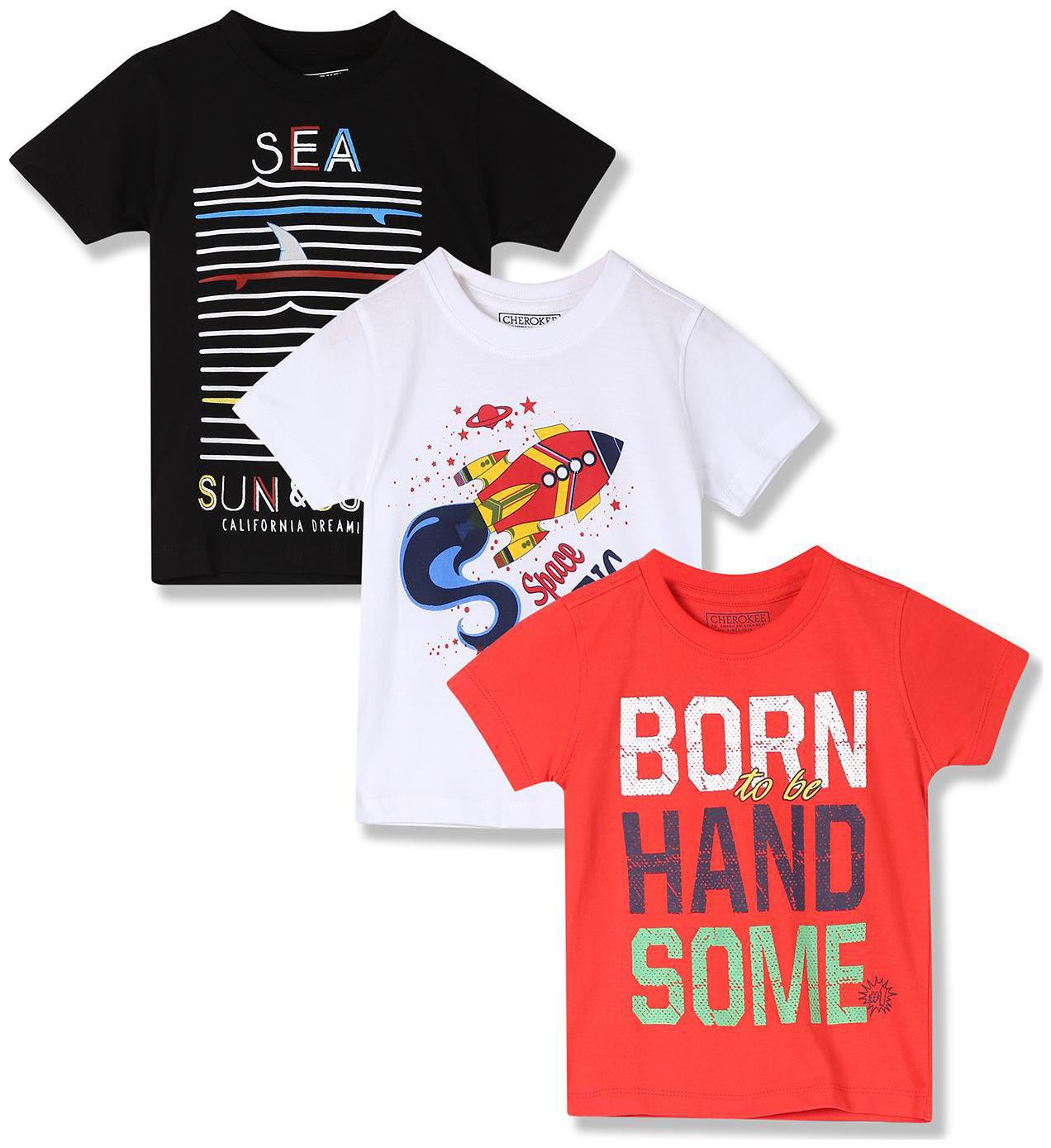 

CHEROKEE Boy Cotton Printed T-shirt - Multi
