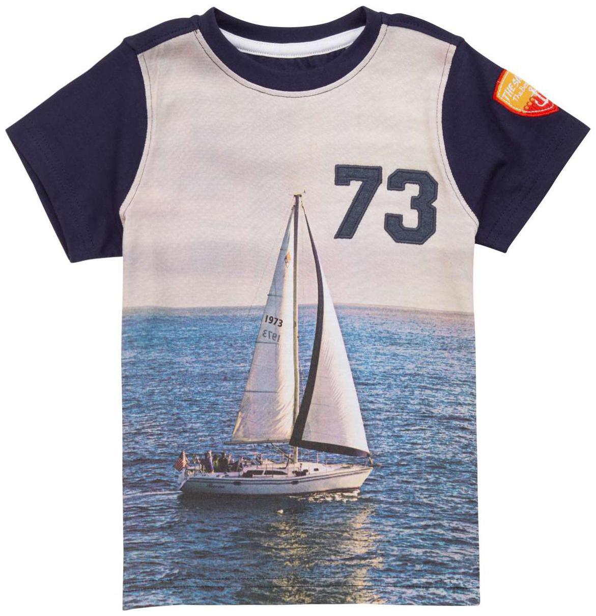 

CHEROKEE Boy Cotton Printed T-shirt - Blue