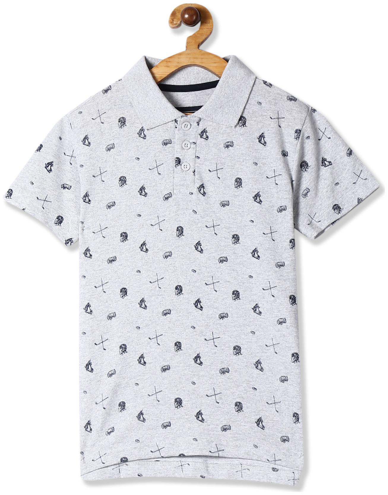 

CHEROKEE Boy Cotton Printed T-shirt - Grey