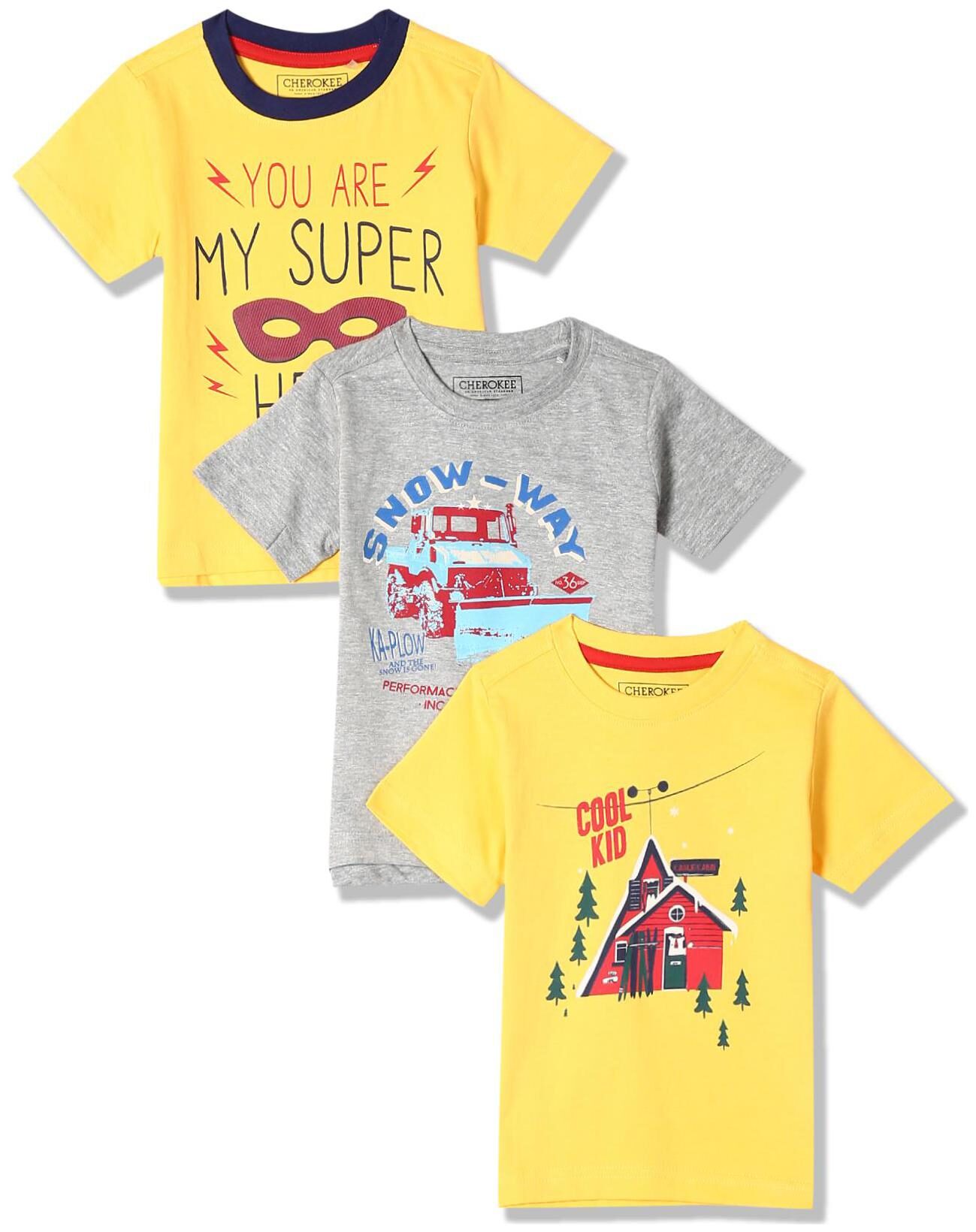 

CHEROKEE Boy Cotton Printed T-shirt - Multi