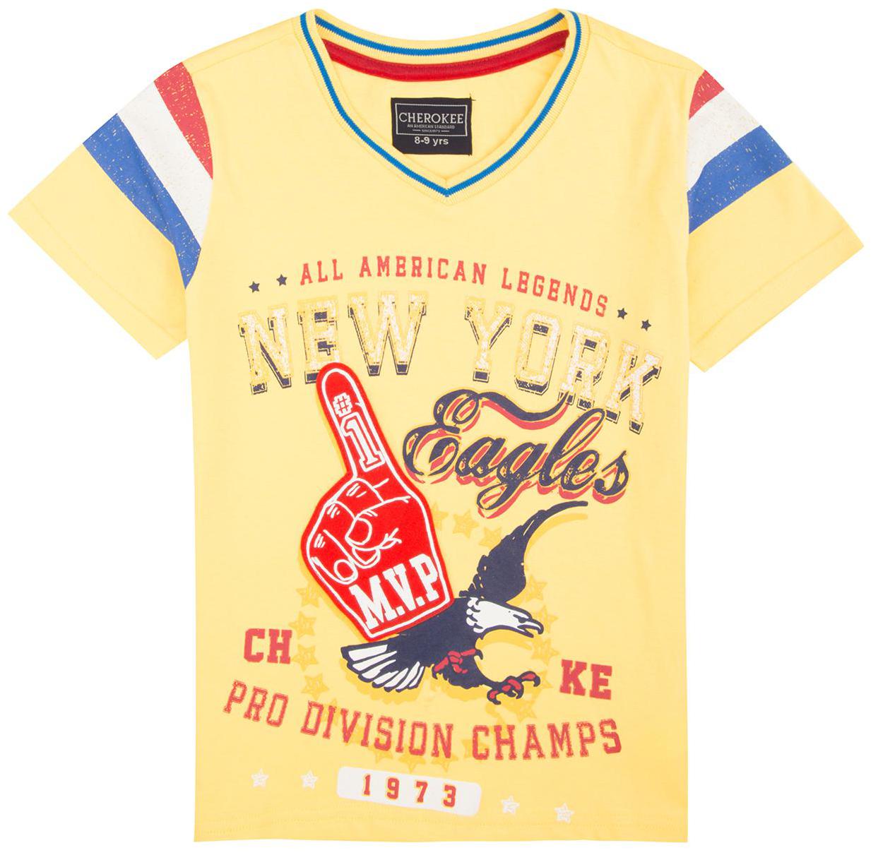 

CHEROKEE Boy Cotton Printed T-shirt - Yellow