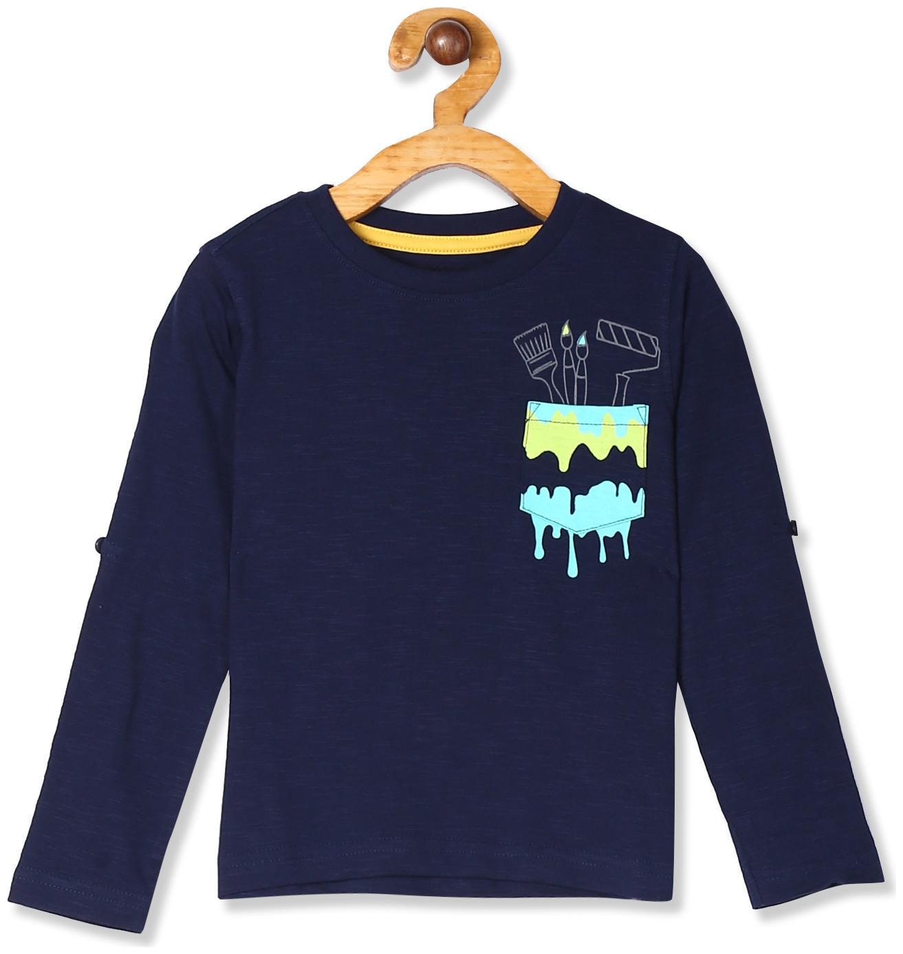 

CHEROKEE Boy Cotton Printed T-shirt - Blue