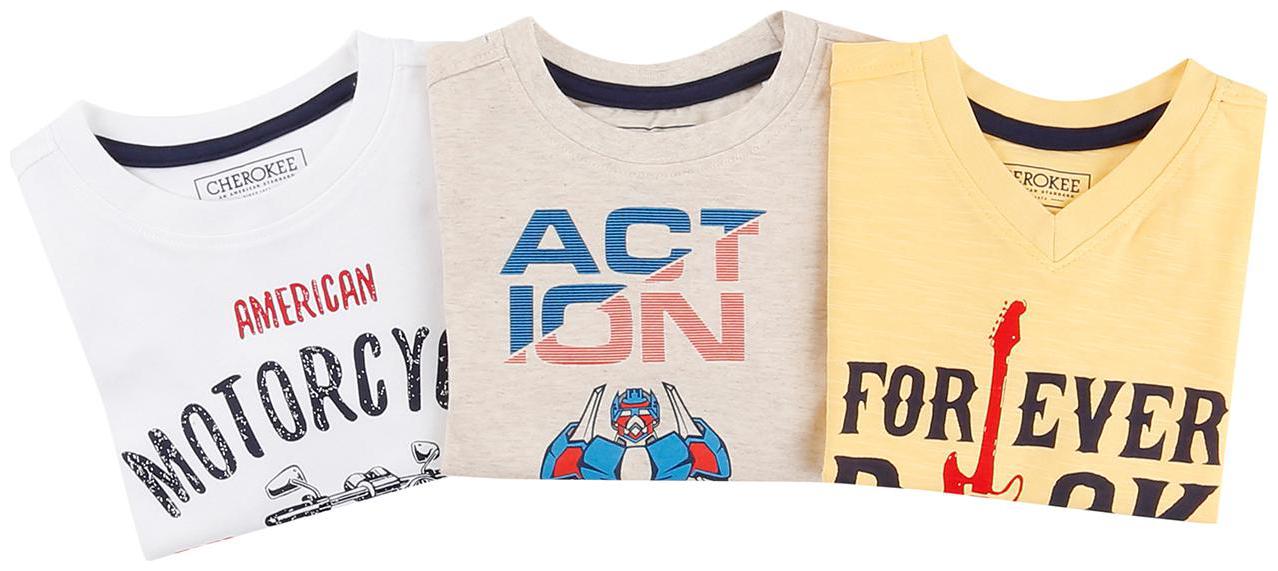 

CHEROKEE Boy Cotton Printed T-shirt - Multi