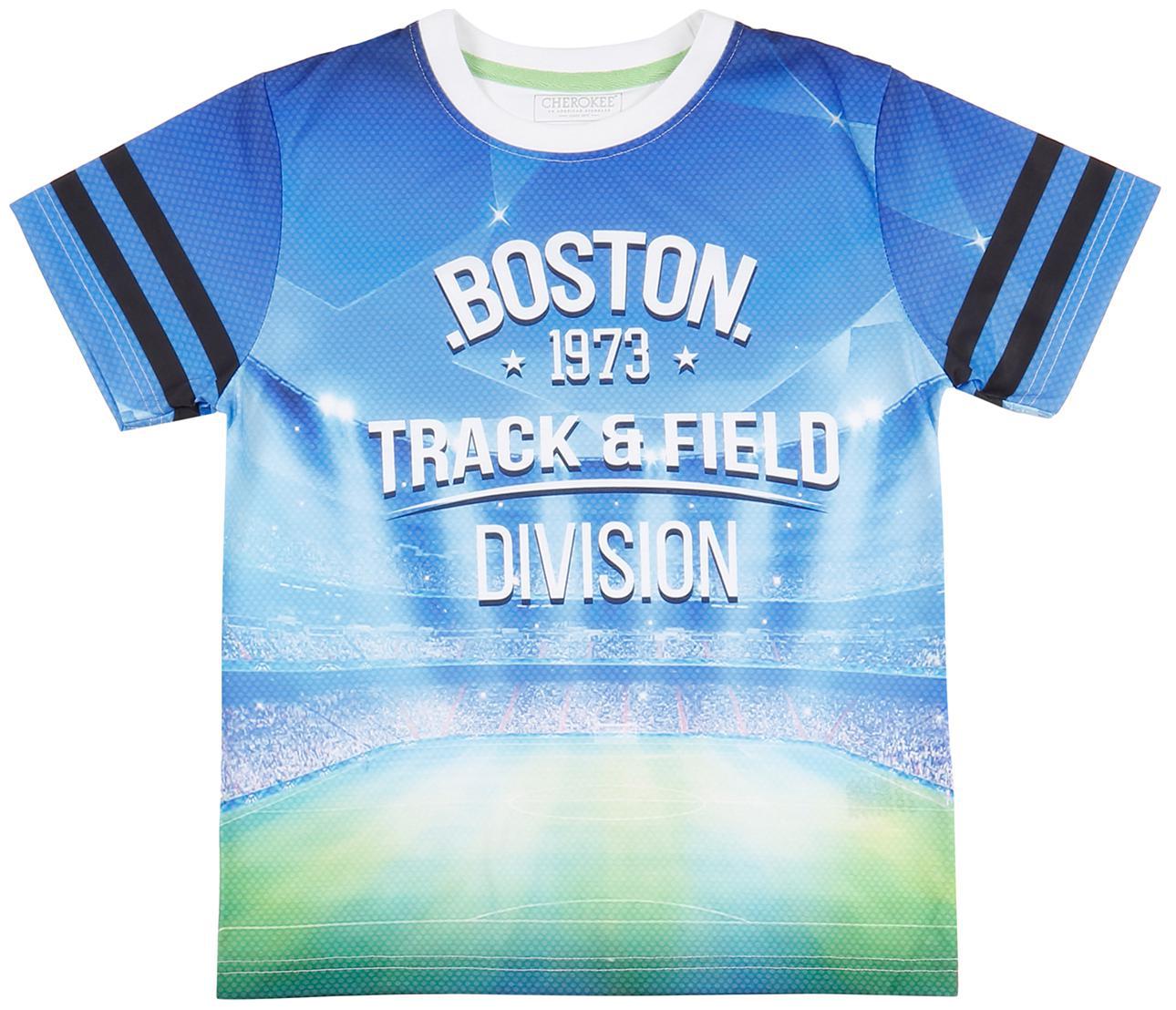 

CHEROKEE Boy Polyester Printed T-shirt - Blue
