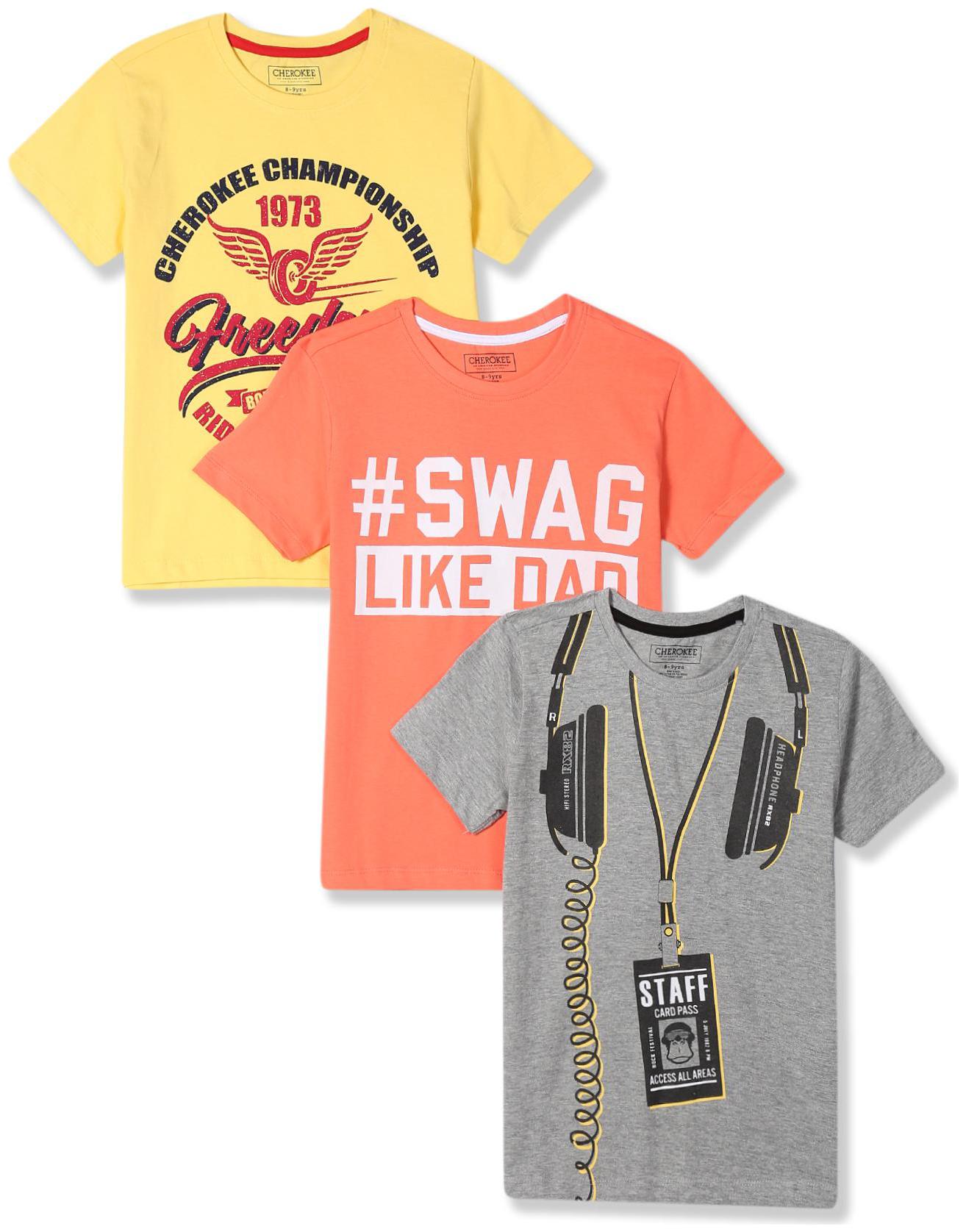 

CHEROKEE Boy Cotton Printed T-shirt - Multi