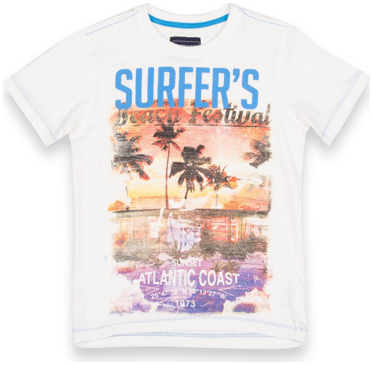 

CHEROKEE Boy Cotton Printed T-shirt - White
