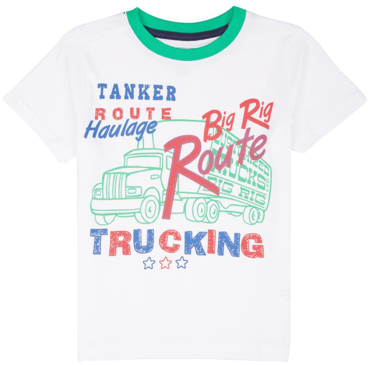 

CHEROKEE Boy Cotton Printed T-shirt - White