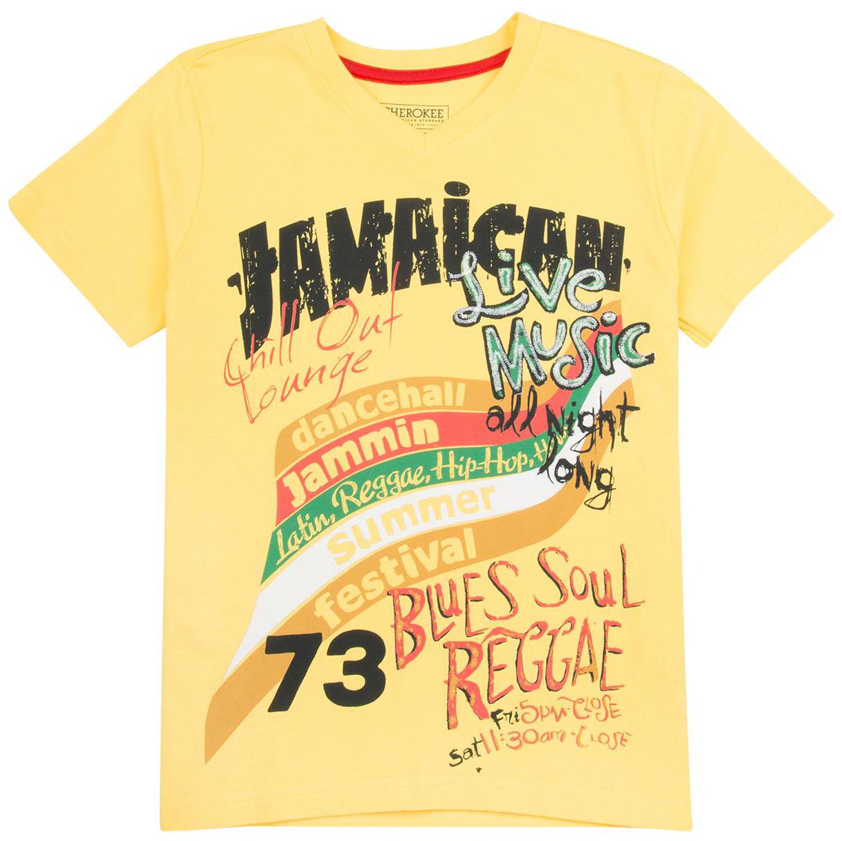 

CHEROKEE Boy Cotton Printed T-shirt - Yellow