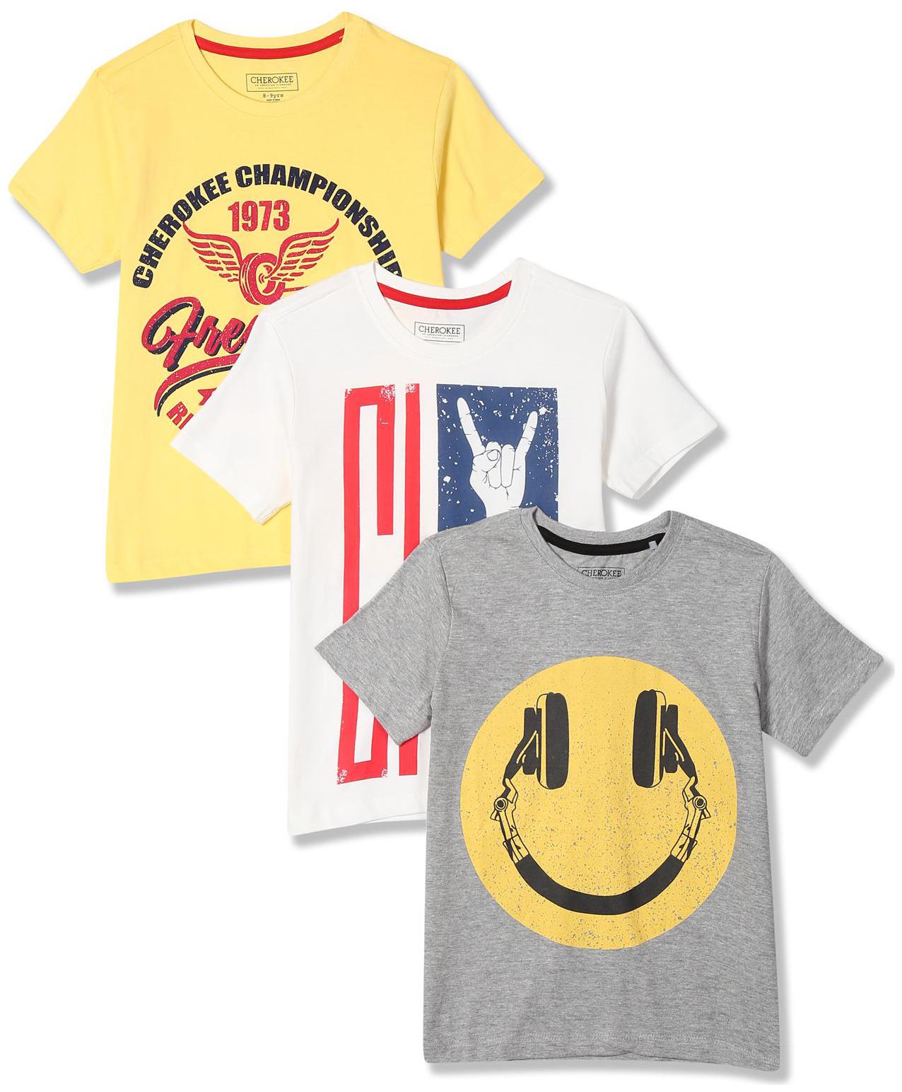 

CHEROKEE Boy Cotton Printed T-shirt - Multi