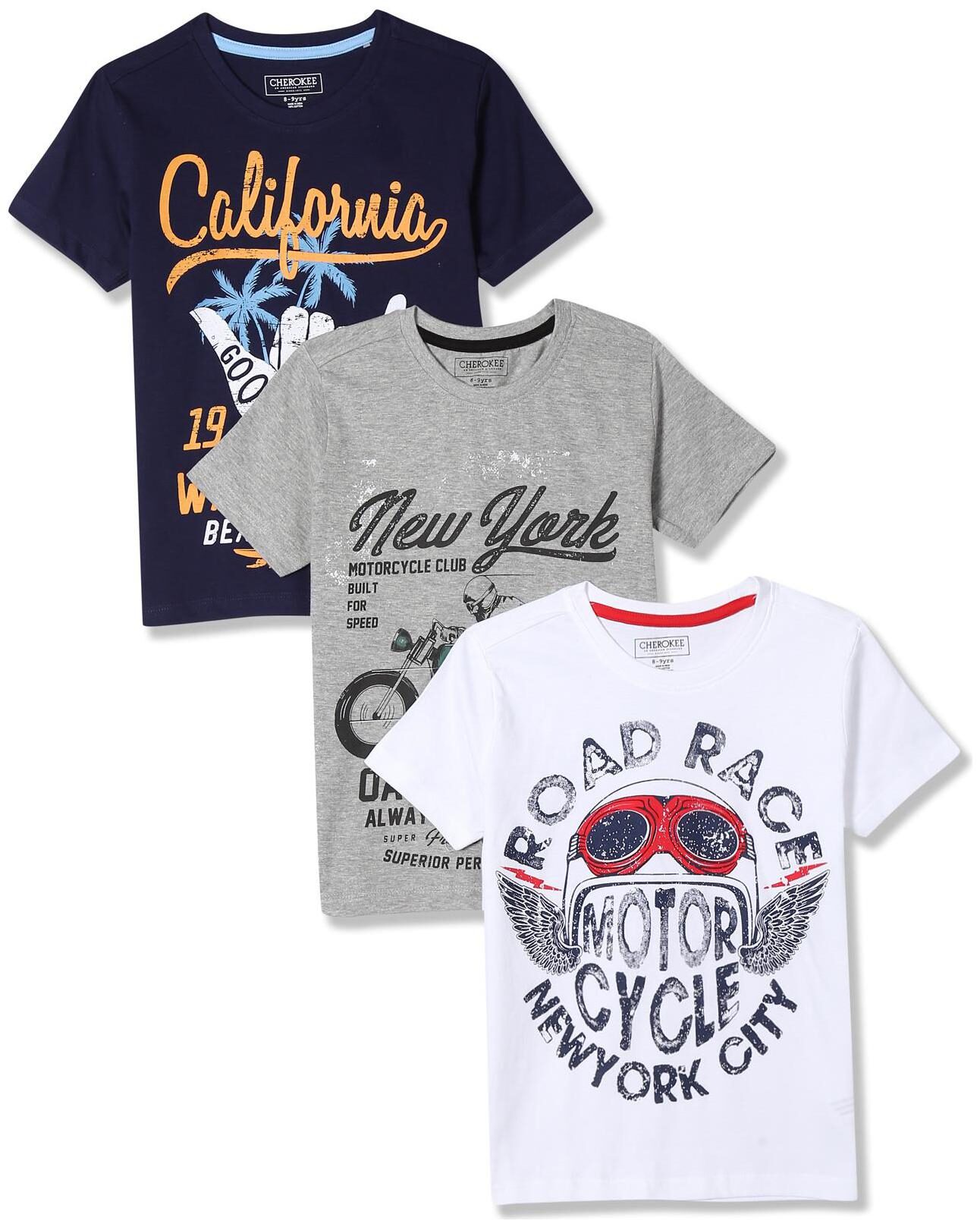 

CHEROKEE Boy Cotton Printed T-shirt - Multi