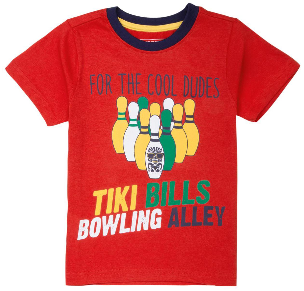 

CHEROKEE Boy Cotton Printed T-shirt - Red