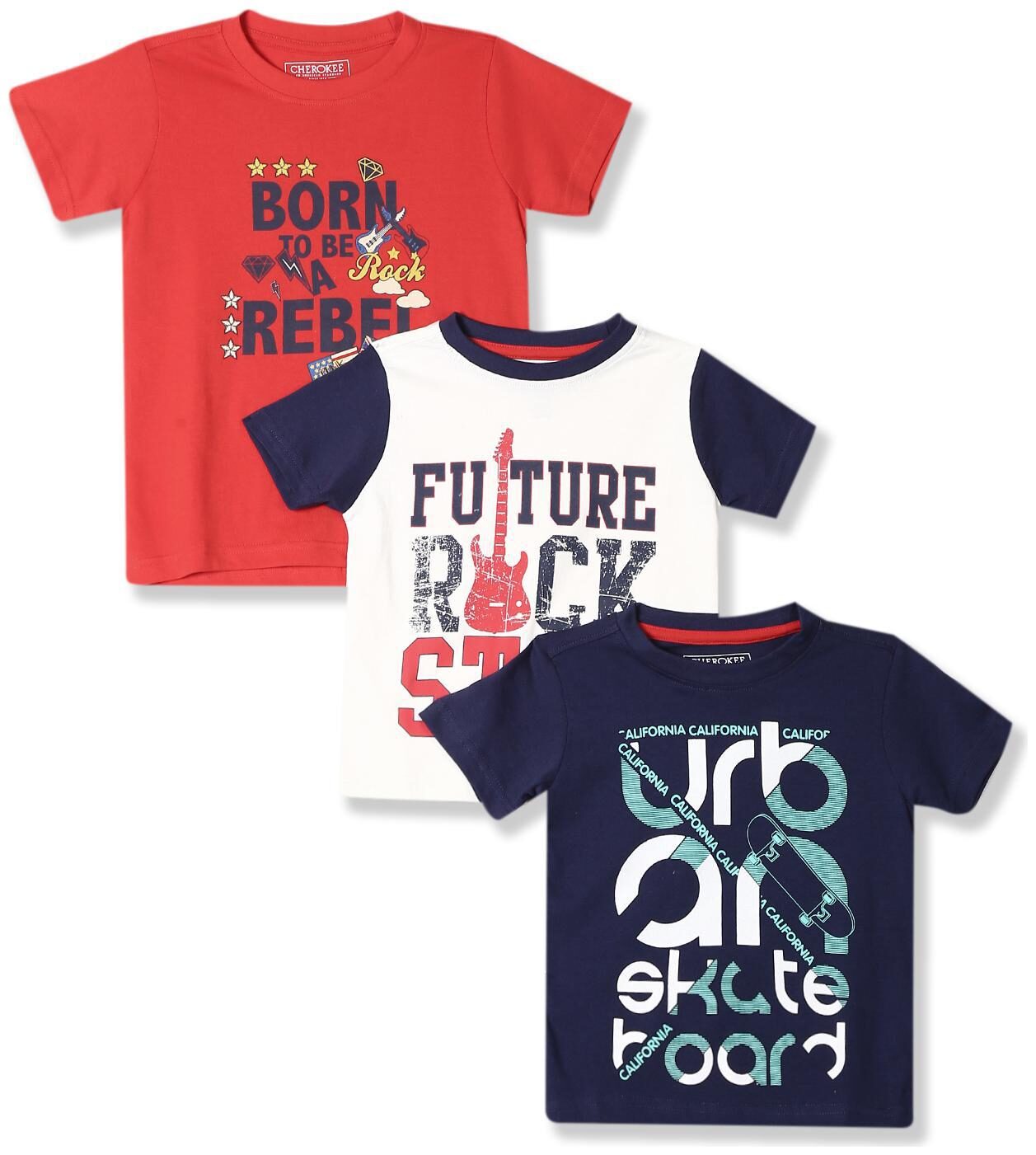 

CHEROKEE Boy Cotton Printed T-shirt - Multi