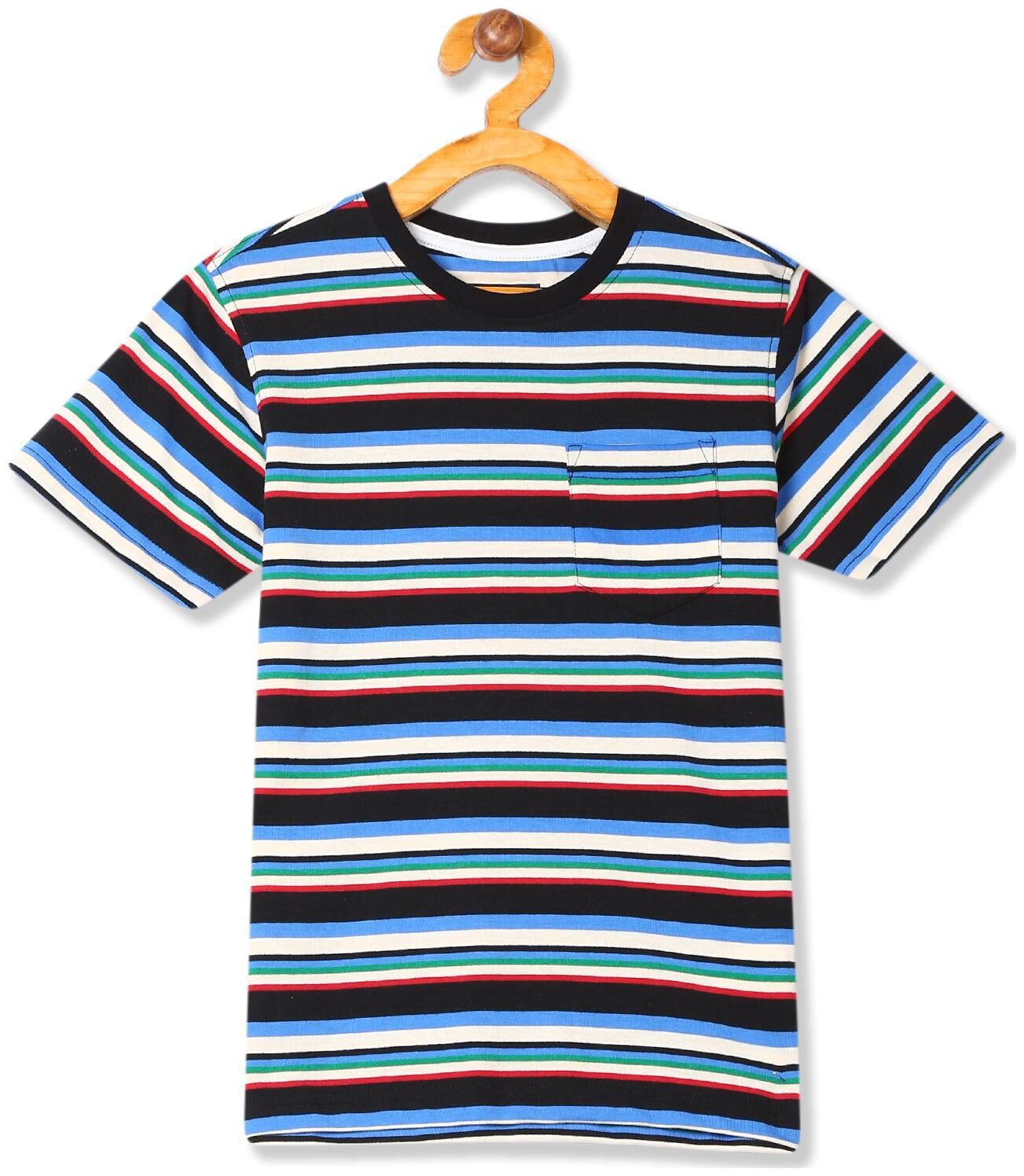 

CHEROKEE Boy Cotton Striped T-shirt - Multi