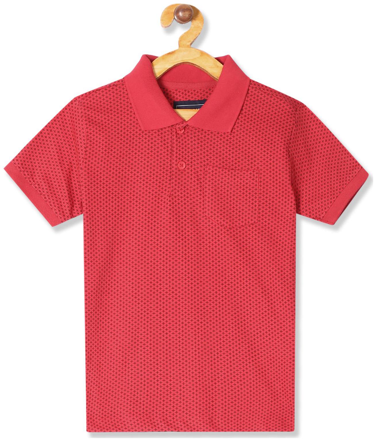 

CHEROKEE Boy Cotton Printed T-shirt - Red