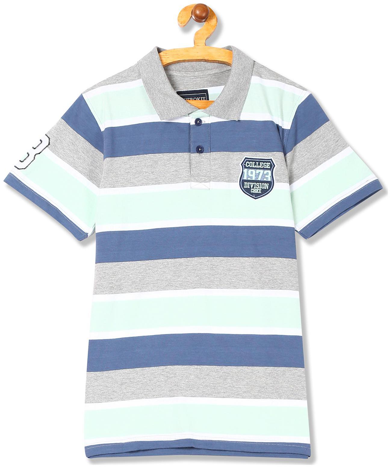 

CHEROKEE Boy Cotton Striped T-shirt - Multi