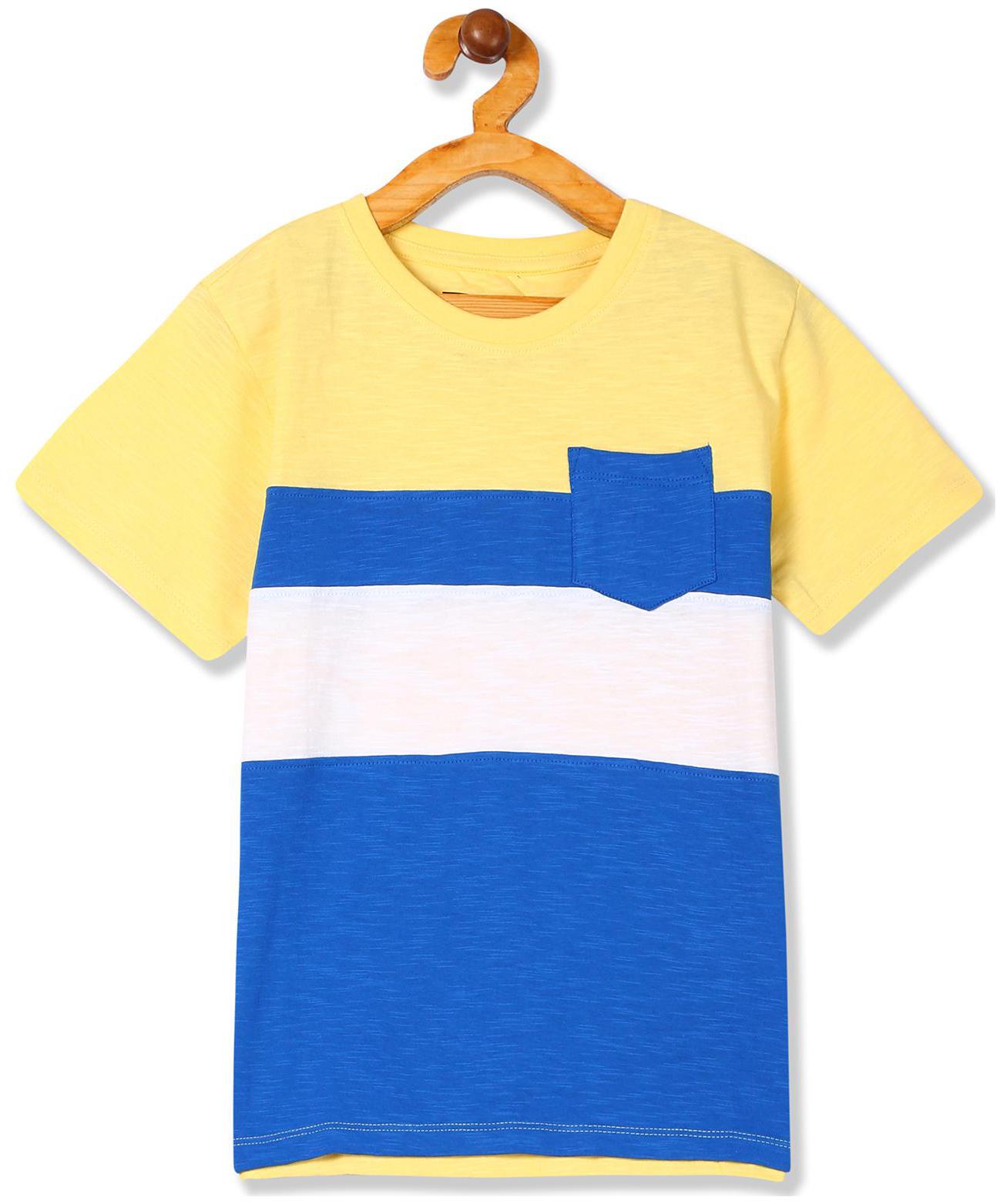 

CHEROKEE Boy Cotton Striped T-shirt - Yellow