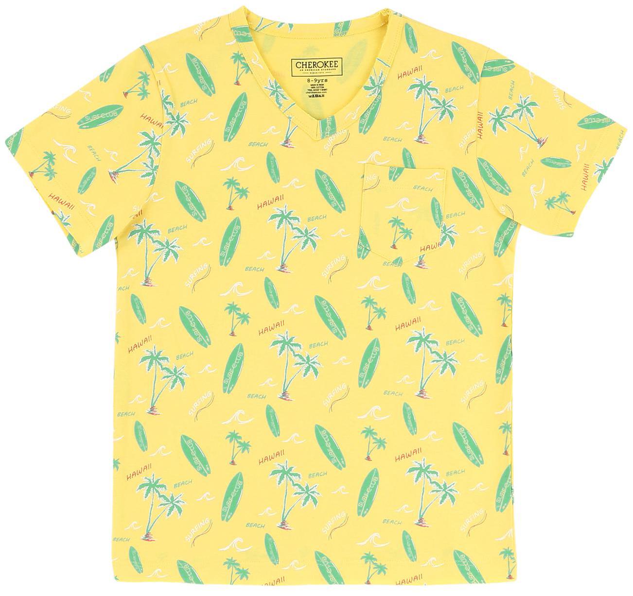 

CHEROKEE Boy Cotton Printed T-shirt - Yellow