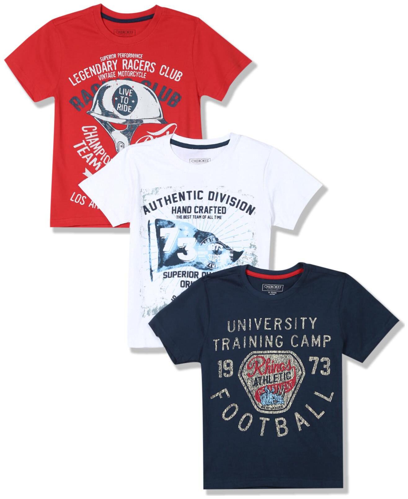 

CHEROKEE Boy Cotton Printed T-shirt - Multi