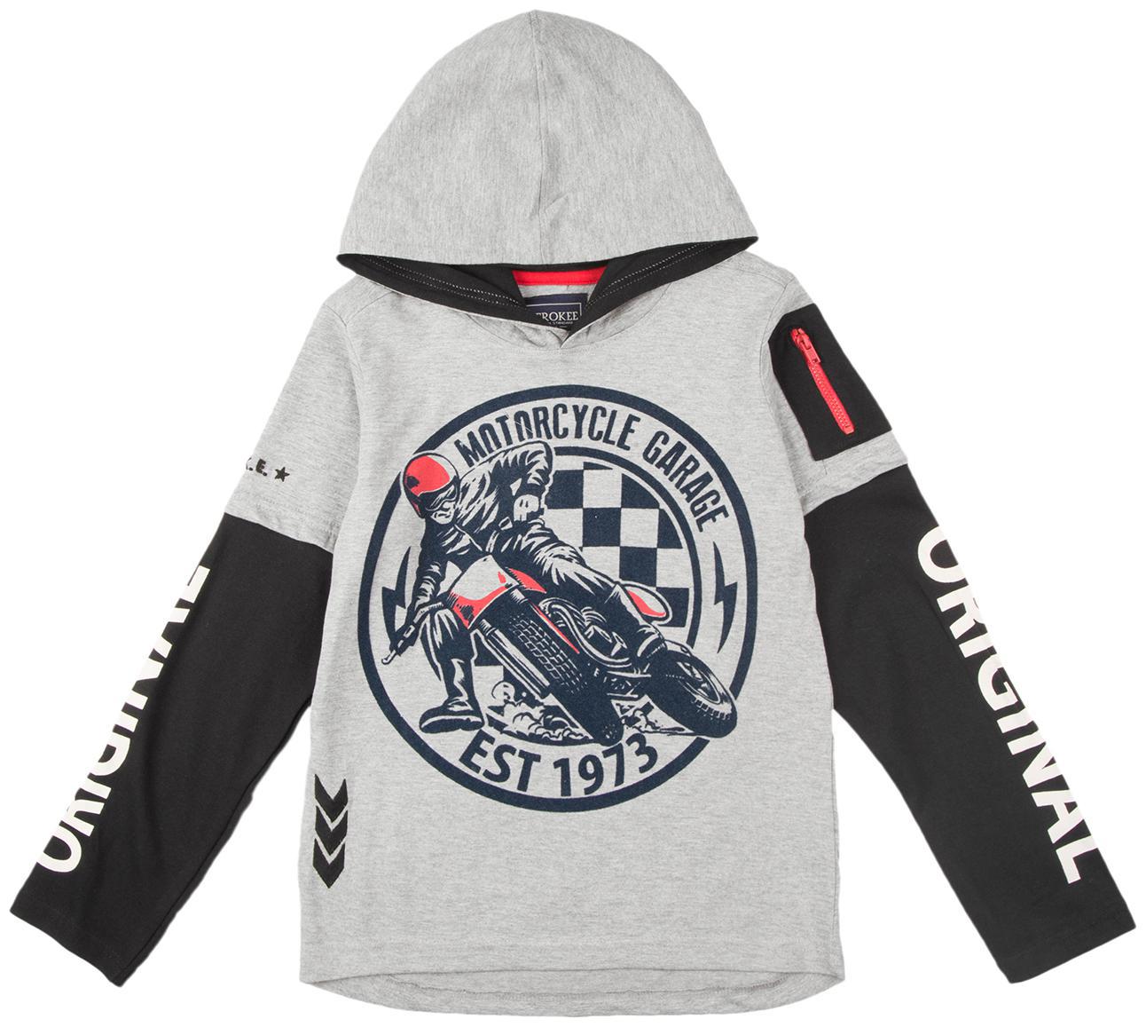 

CHEROKEE Boy Cotton Printed T-shirt - Grey