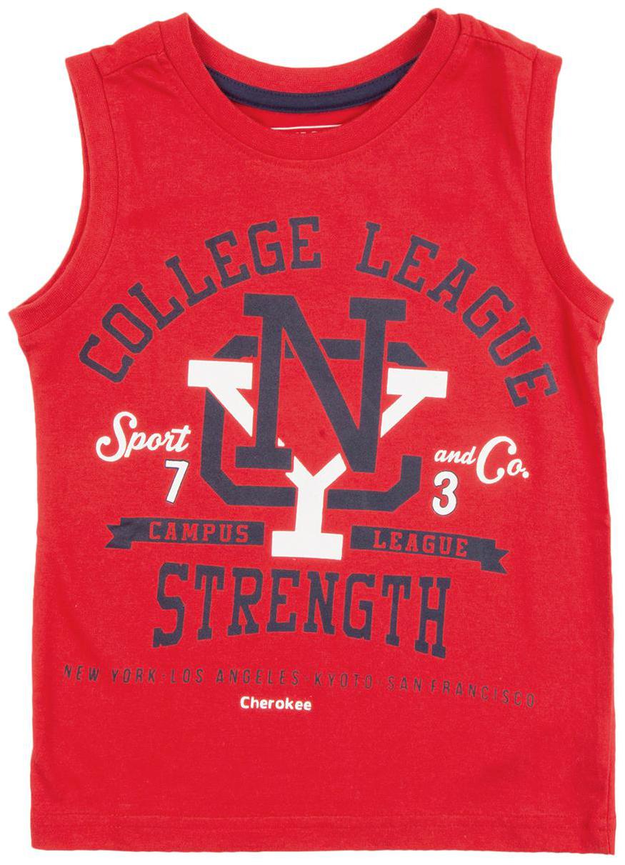 

CHEROKEE Boy Cotton Printed T-shirt - Red