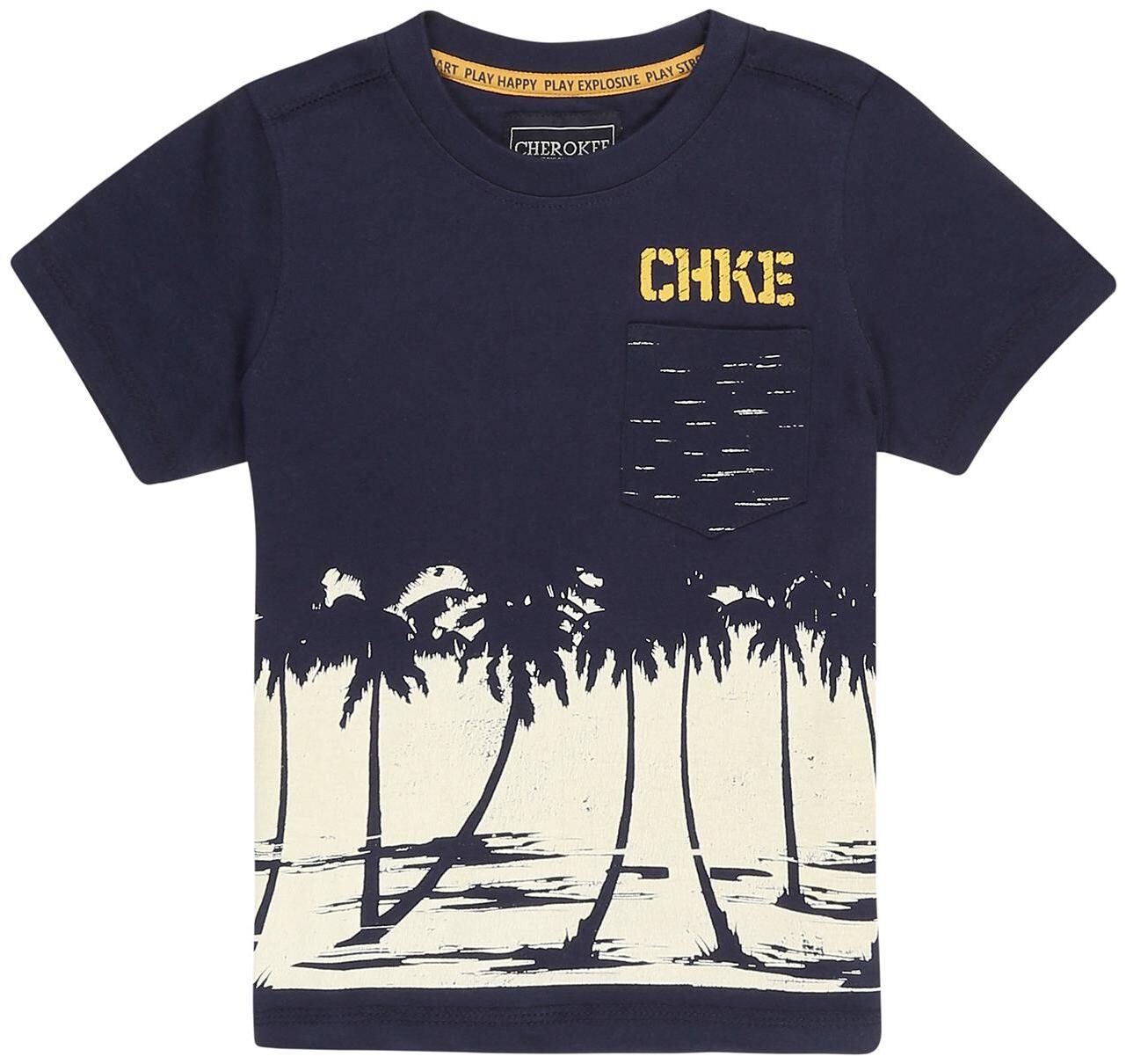 

CHEROKEE Boy Cotton Printed T-shirt - Blue