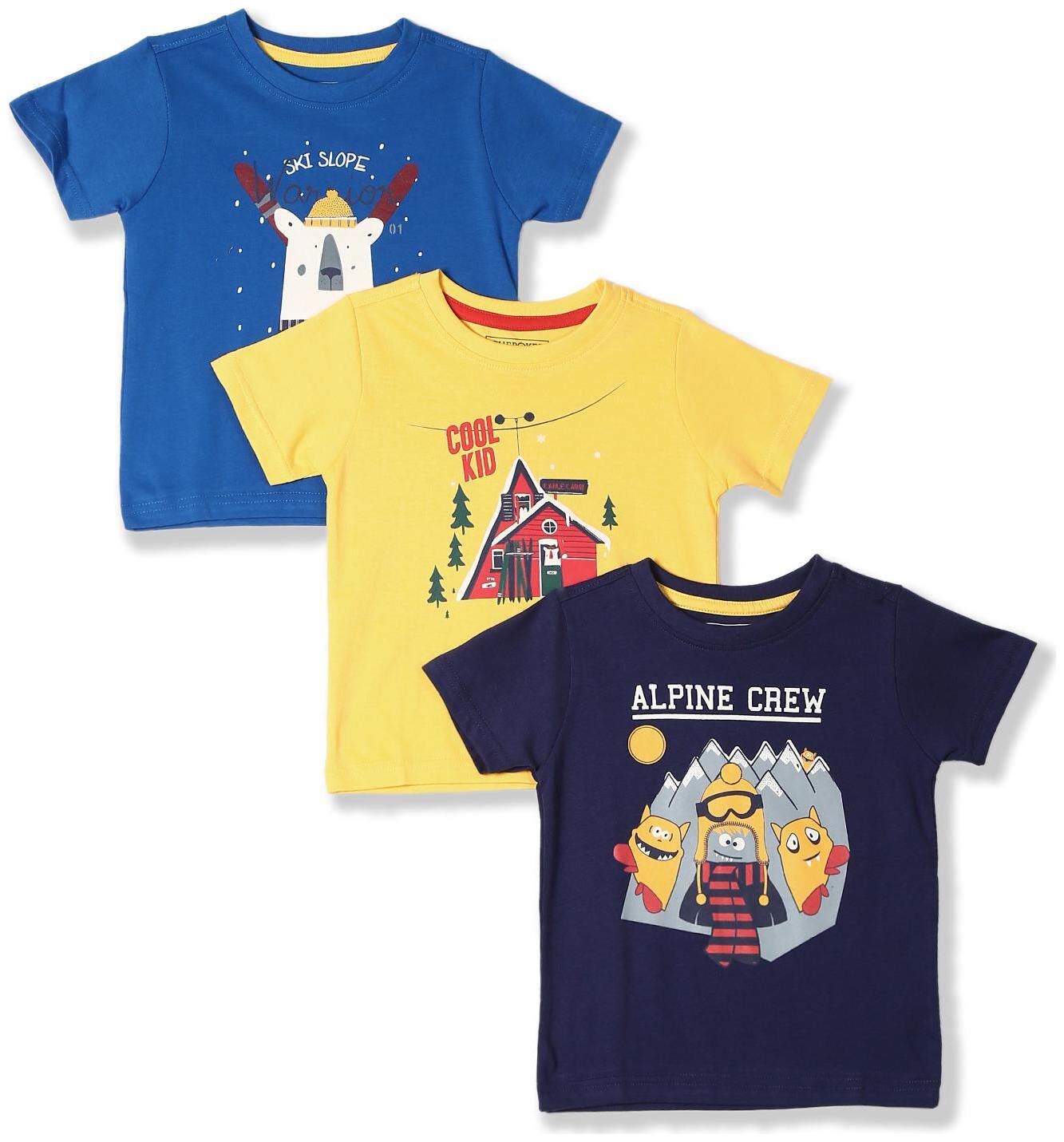

CHEROKEE Boy Cotton Printed T-shirt - Multi