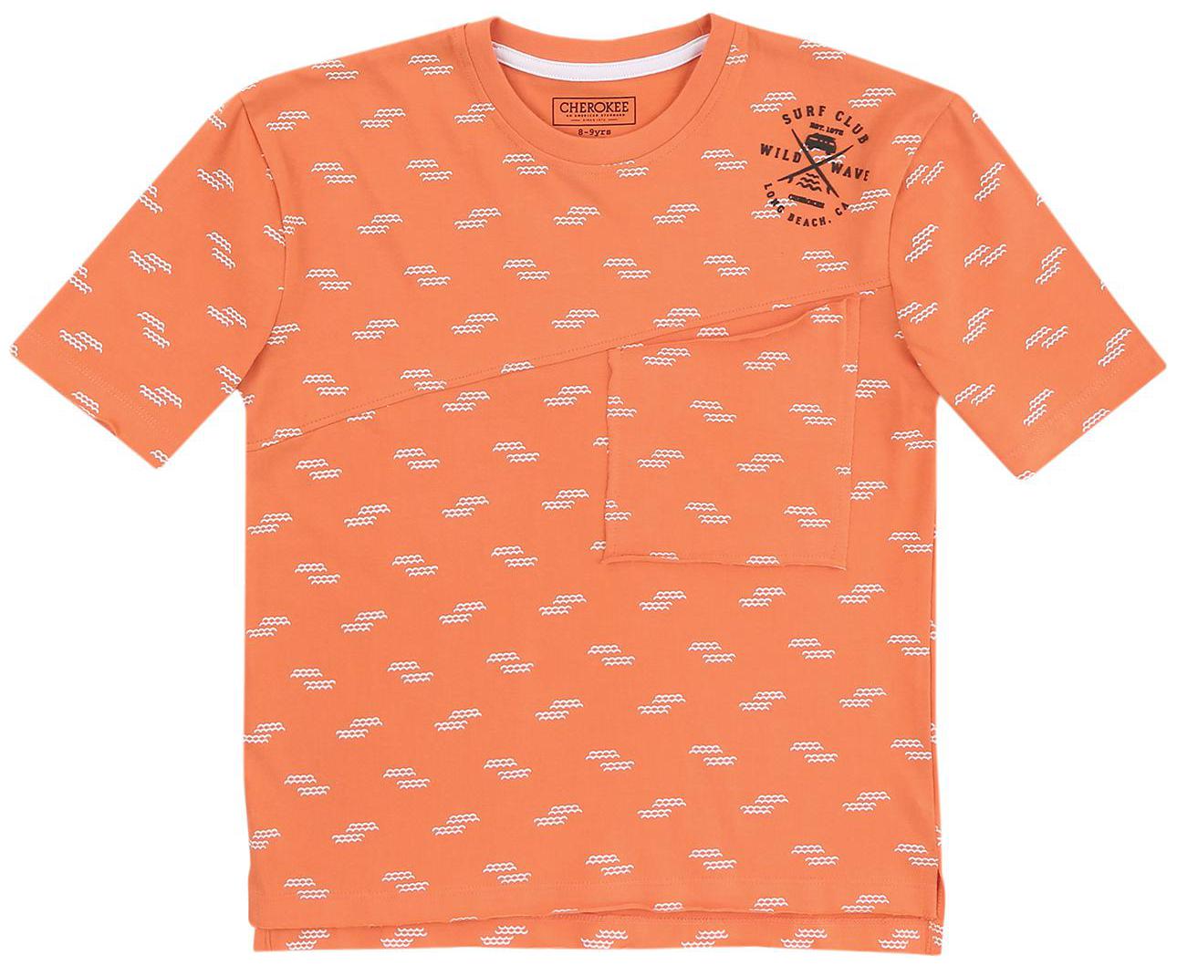 

CHEROKEE Boy Cotton Printed T-shirt - Orange
