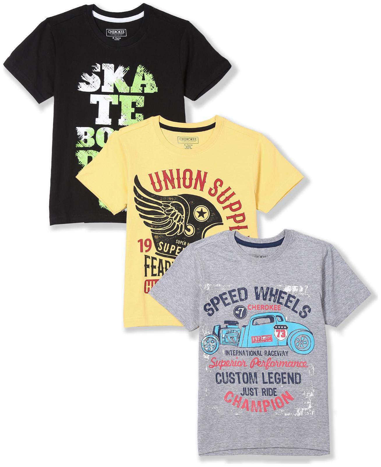 

CHEROKEE Boy Cotton Printed T-shirt - Multi