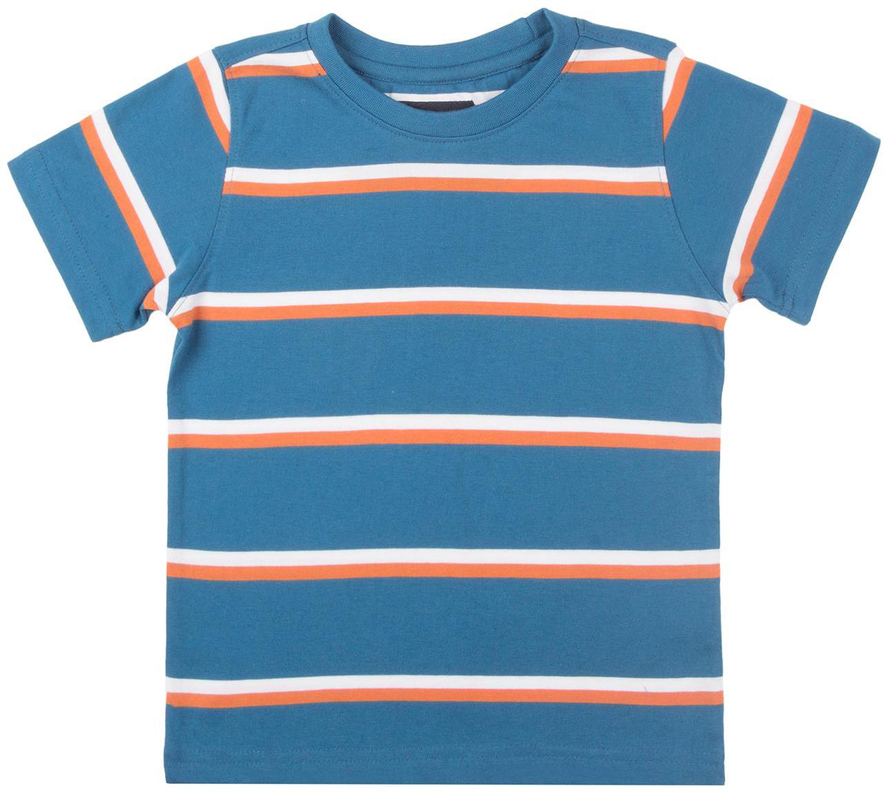 

CHEROKEE Cotton Striped T shirt for Baby Boy - Blue