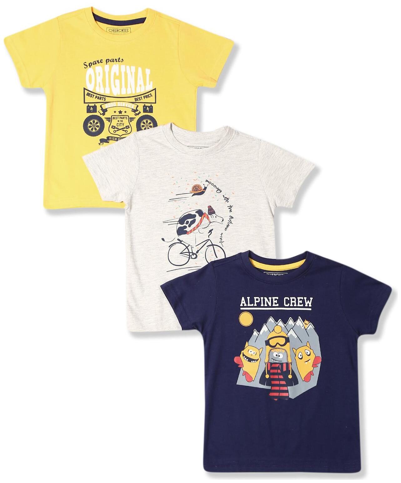 

CHEROKEE Cotton Printed T shirt for Baby Boy - Multi