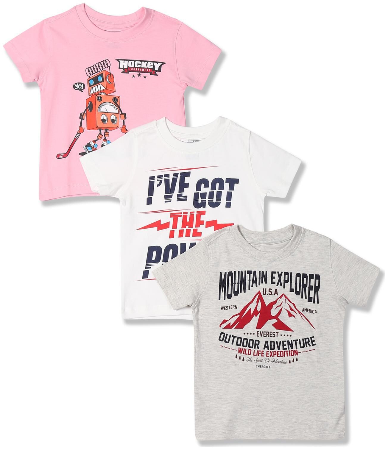 

CHEROKEE Cotton Printed T shirt for Baby Boy - Multi