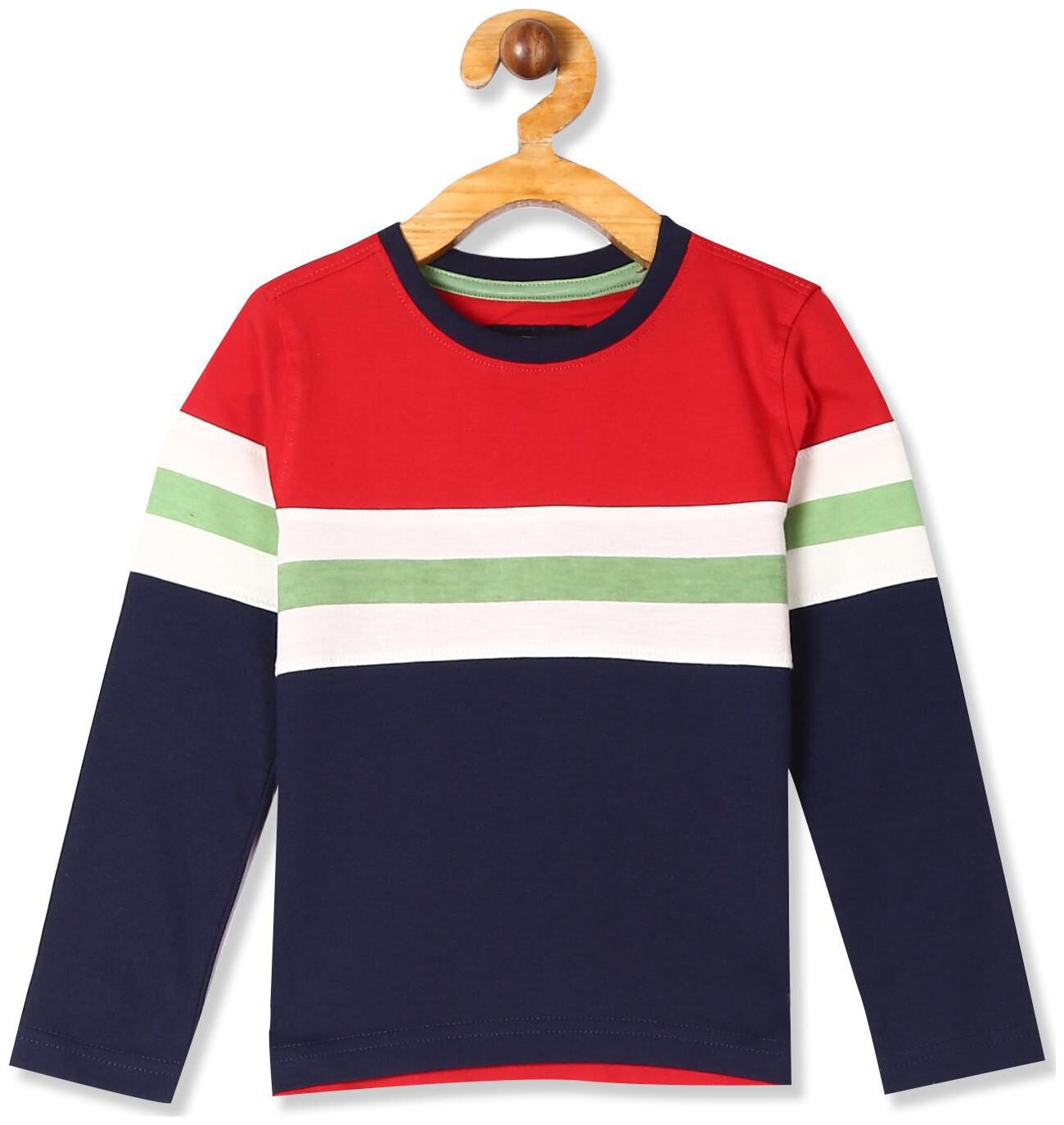 

CHEROKEE Cotton Striped T shirt for Baby Boy - Multi