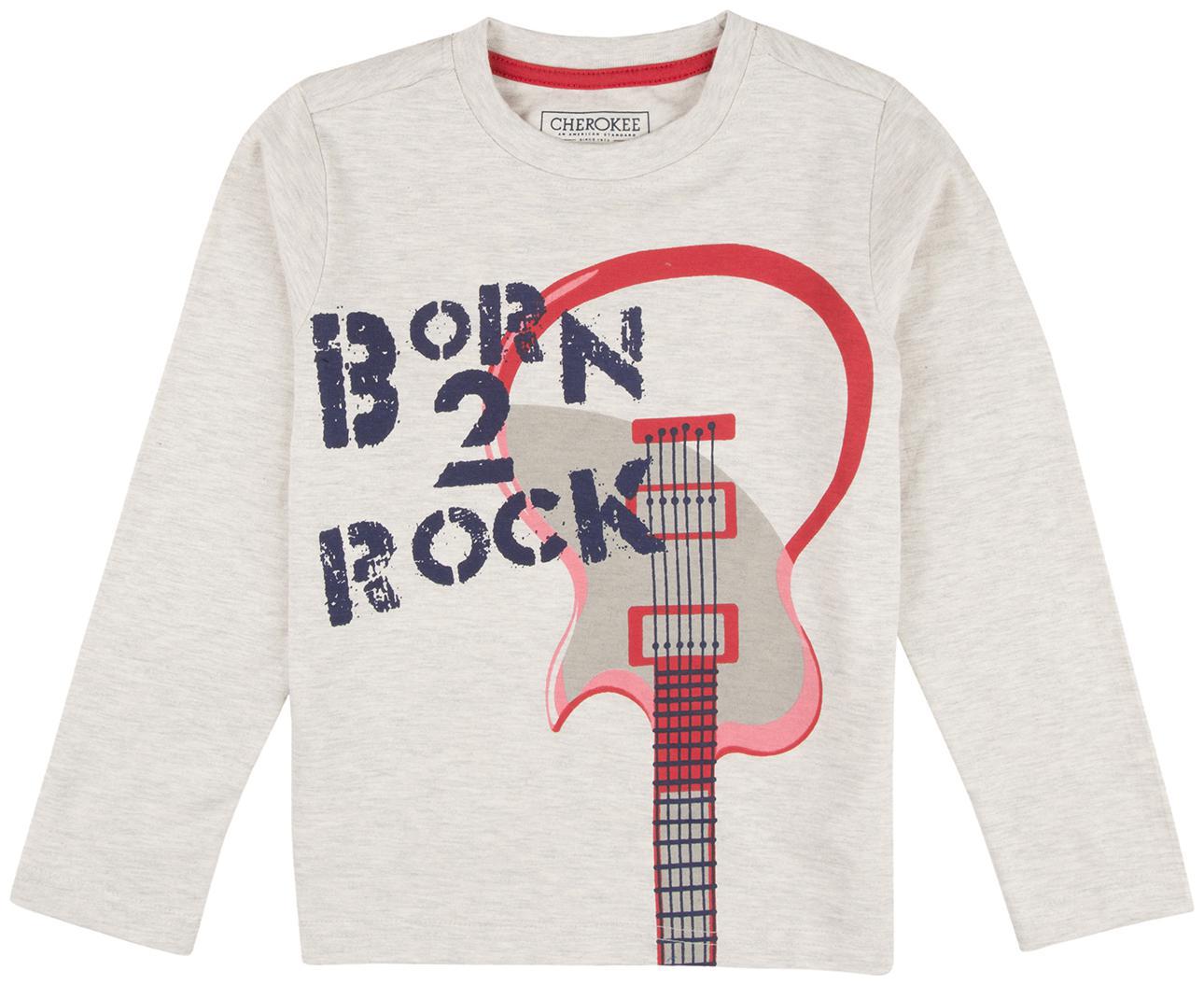 

CHEROKEE Cotton Printed T shirt for Baby Boy - Grey