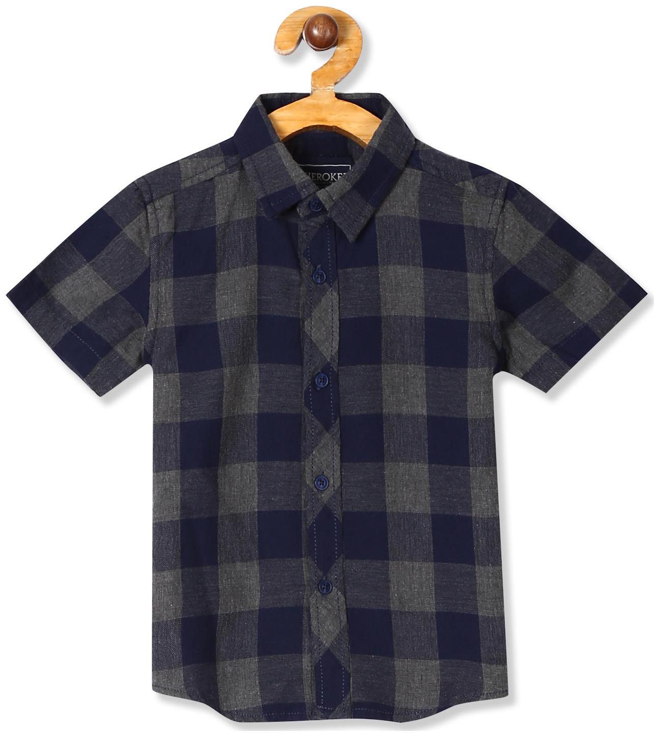 

CHEROKEE Cotton Printed Shirt for Baby Boy - Blue