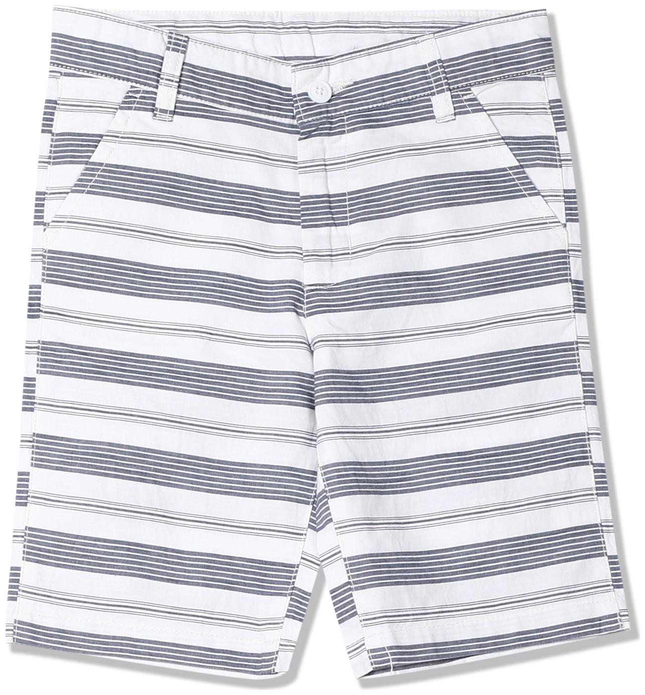 

CHEROKEE Cotton Boys Horizontal Stripe Twill Shorts