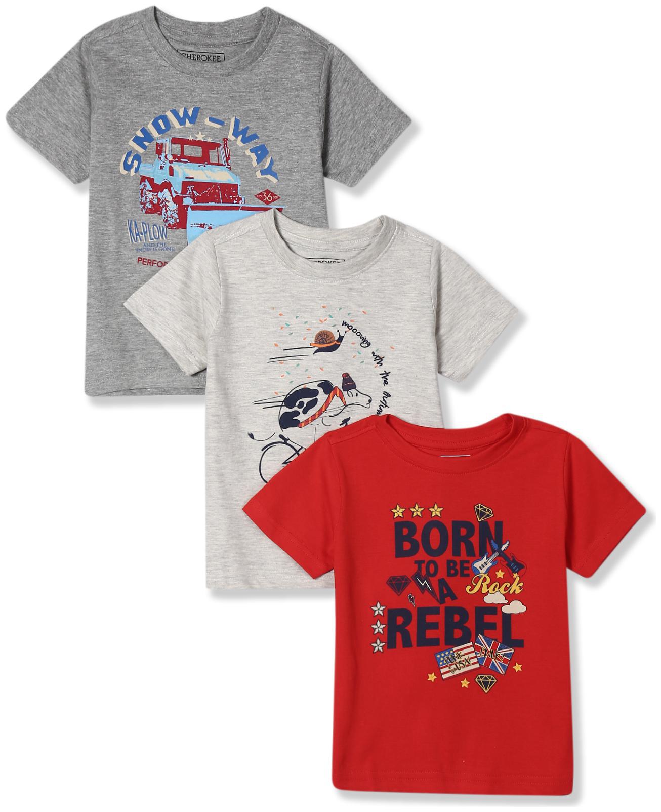 

CHEROKEE Cotton Printed T shirt for Baby Boy - Multi