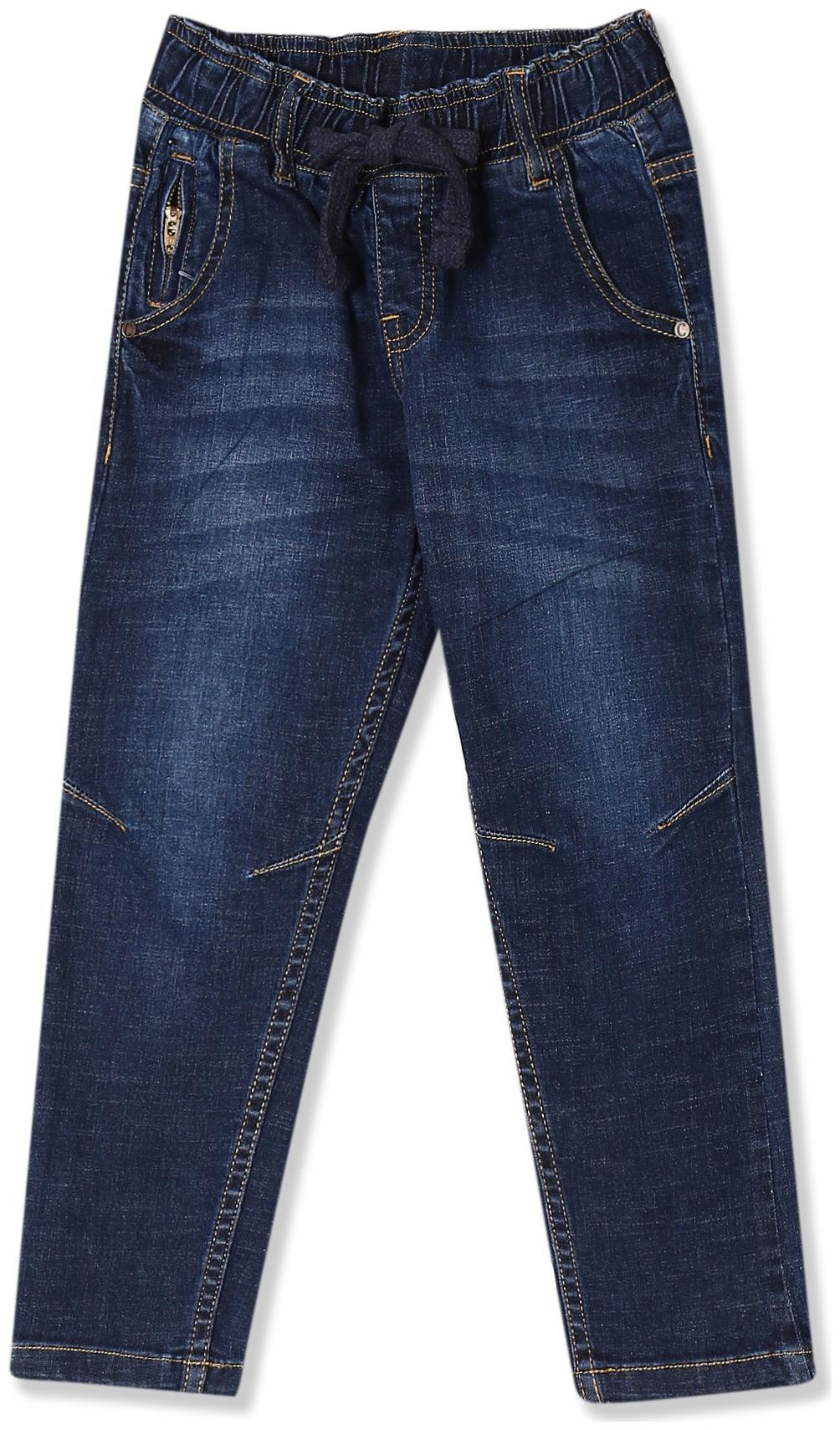 

CHEROKEE Cotton Boys Elasticized Waist Washed Jeans