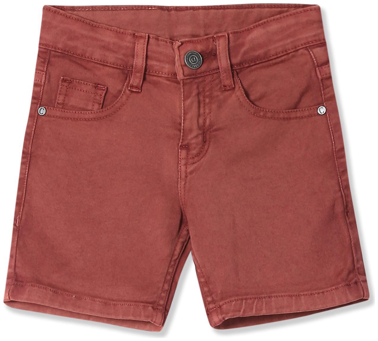

CHEROKEE Cotton Boys Slim Fit Washed Shorts
