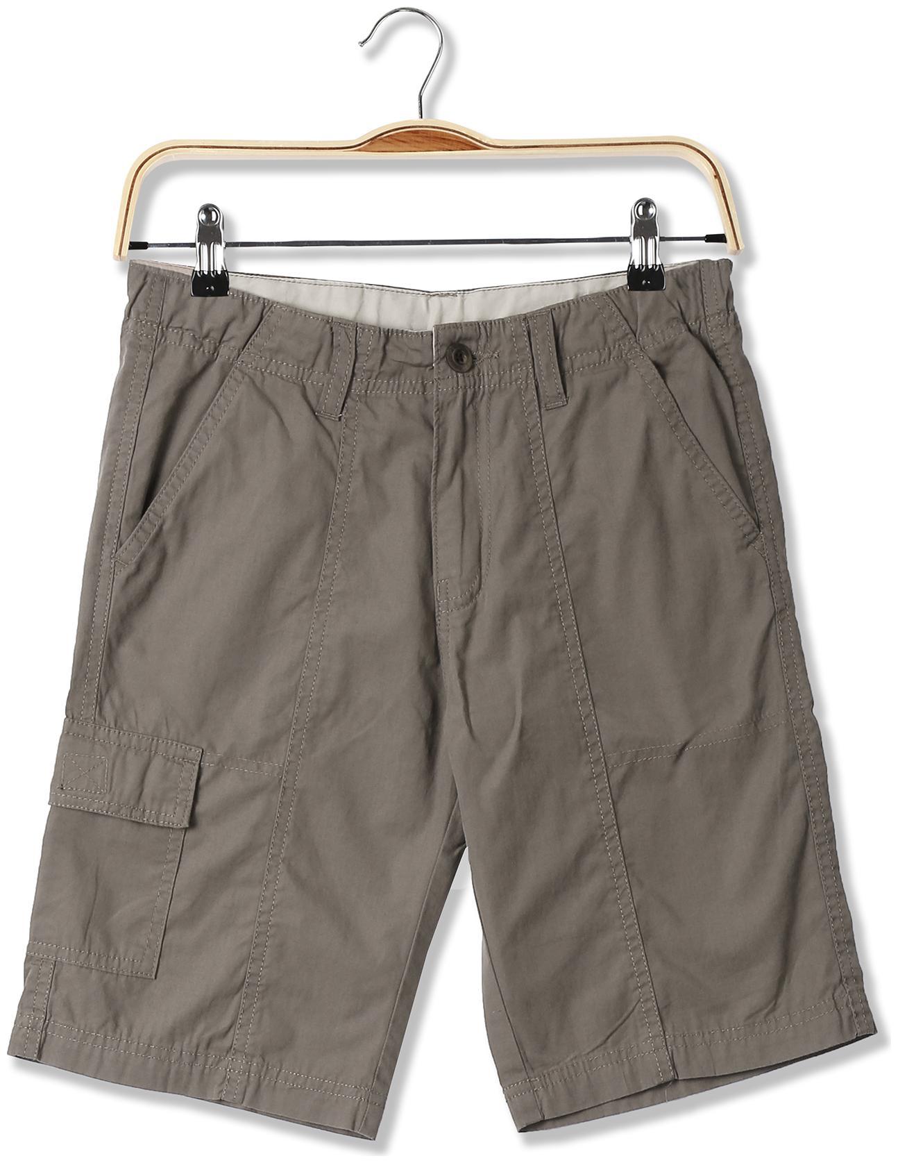 

CHEROKEE Cotton Boys Solid Cargo Shorts