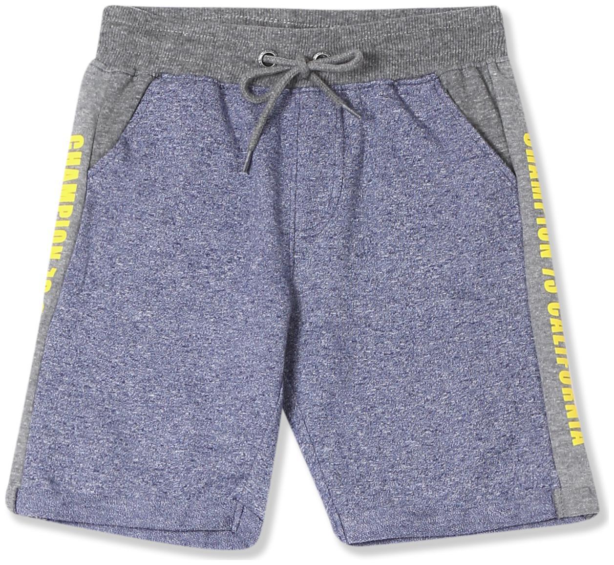 

CHEROKEE Cotton Boys Upturned Hem Heathered Shorts