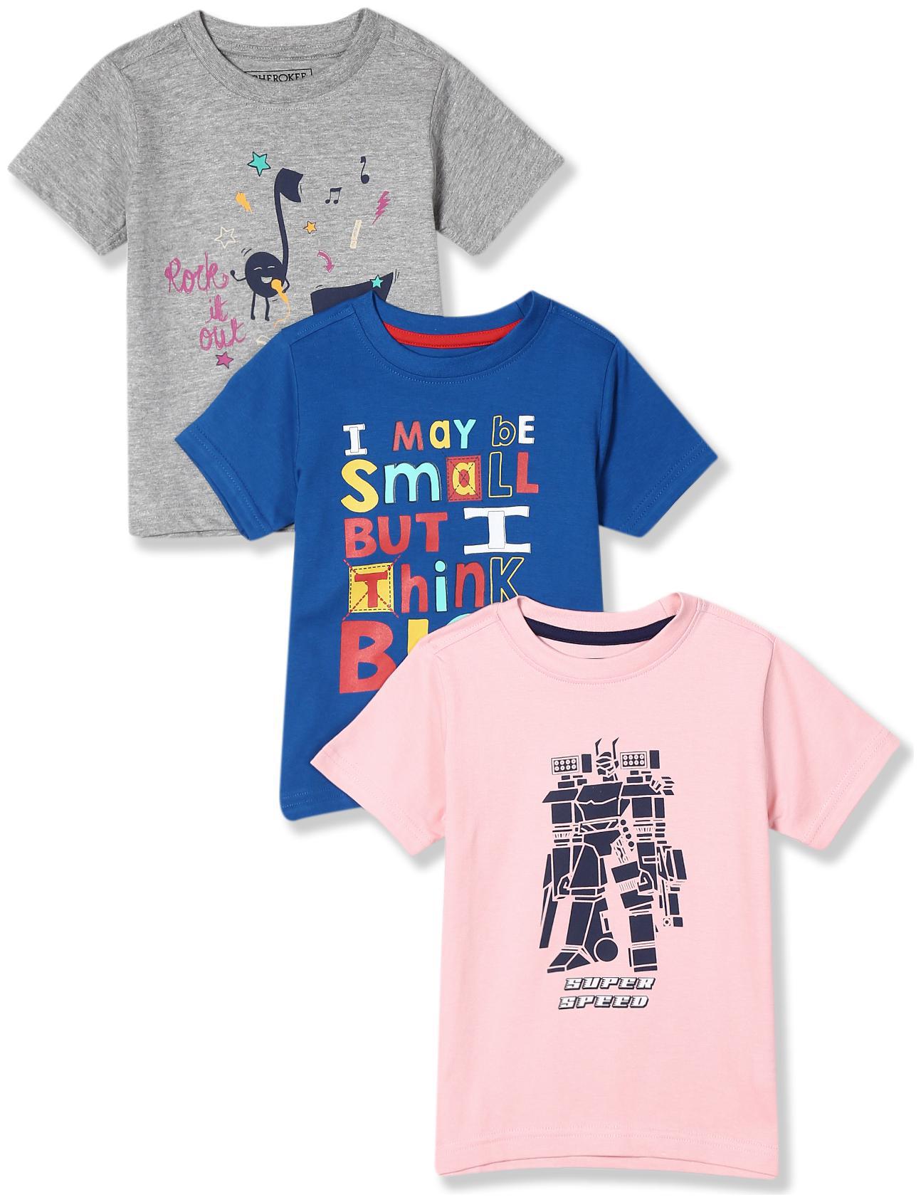 

CHEROKEE Cotton Printed T shirt for Baby Boy - Multi