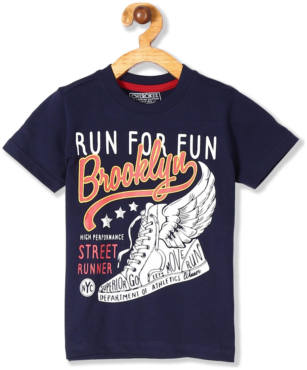 

CHEROKEE Cotton Printed T shirt for Baby Boy - Blue