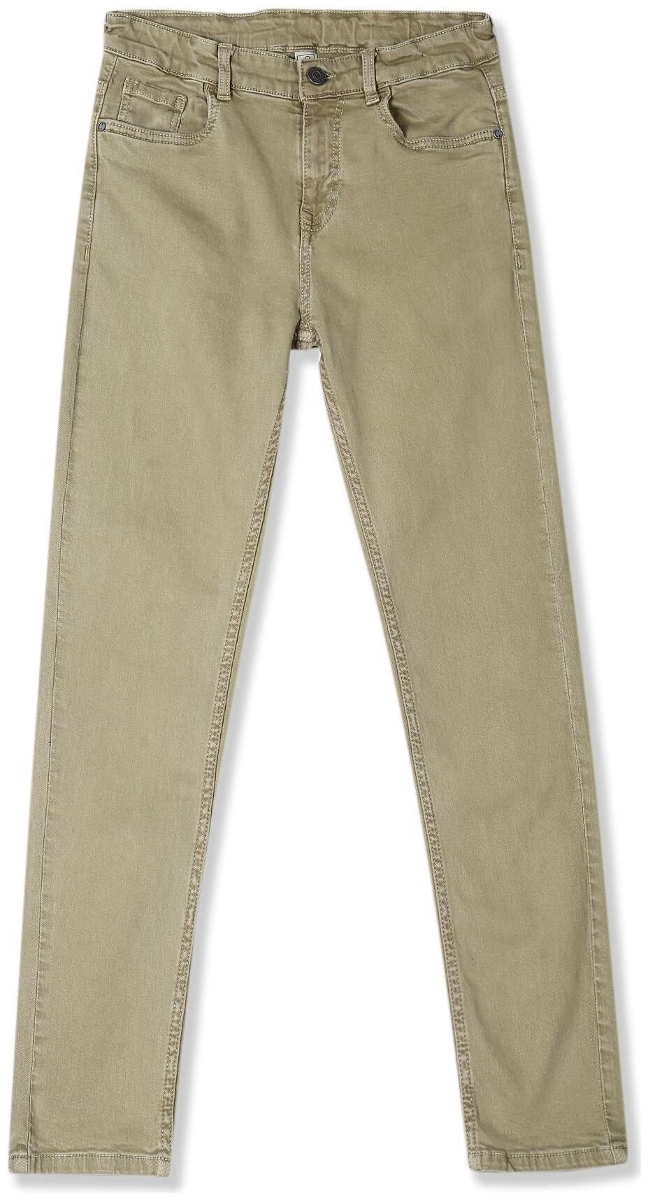 

CHEROKEE Cotton Green Boys Slim Fit Mid Waist Jeans
