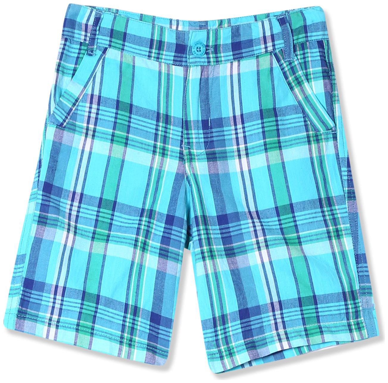 

CHEROKEE Cotton Boys Check Woven Shorts