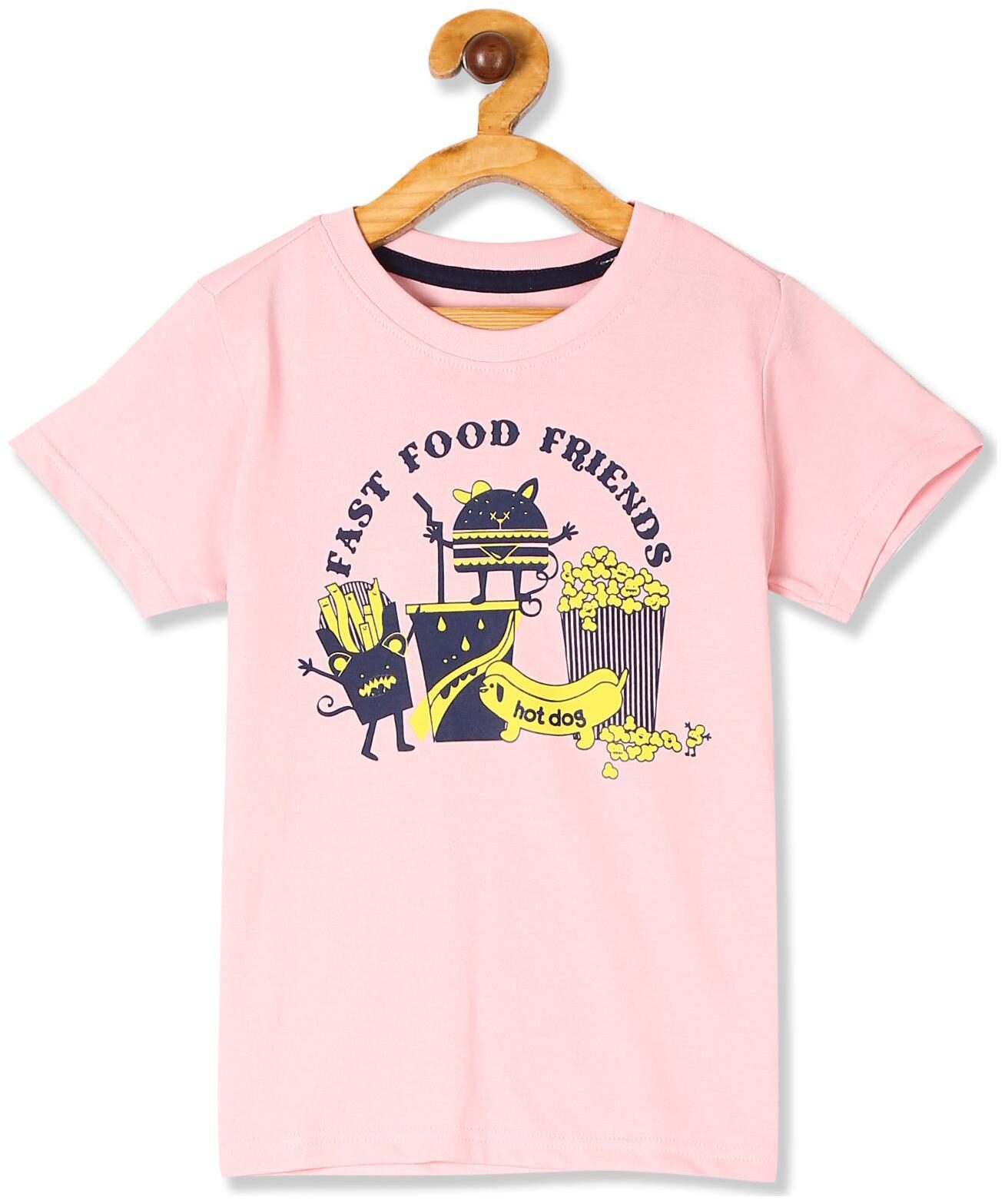 

CHEROKEE Cotton Printed T shirt for Baby Boy - Pink