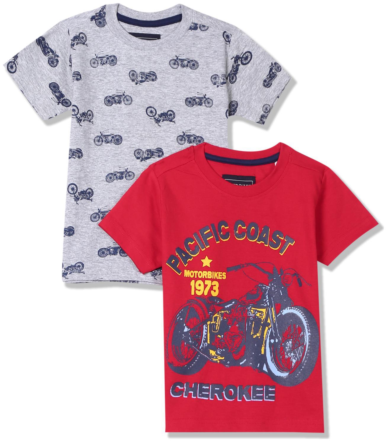 

CHEROKEE Cotton Printed T shirt for Baby Boy - Multi