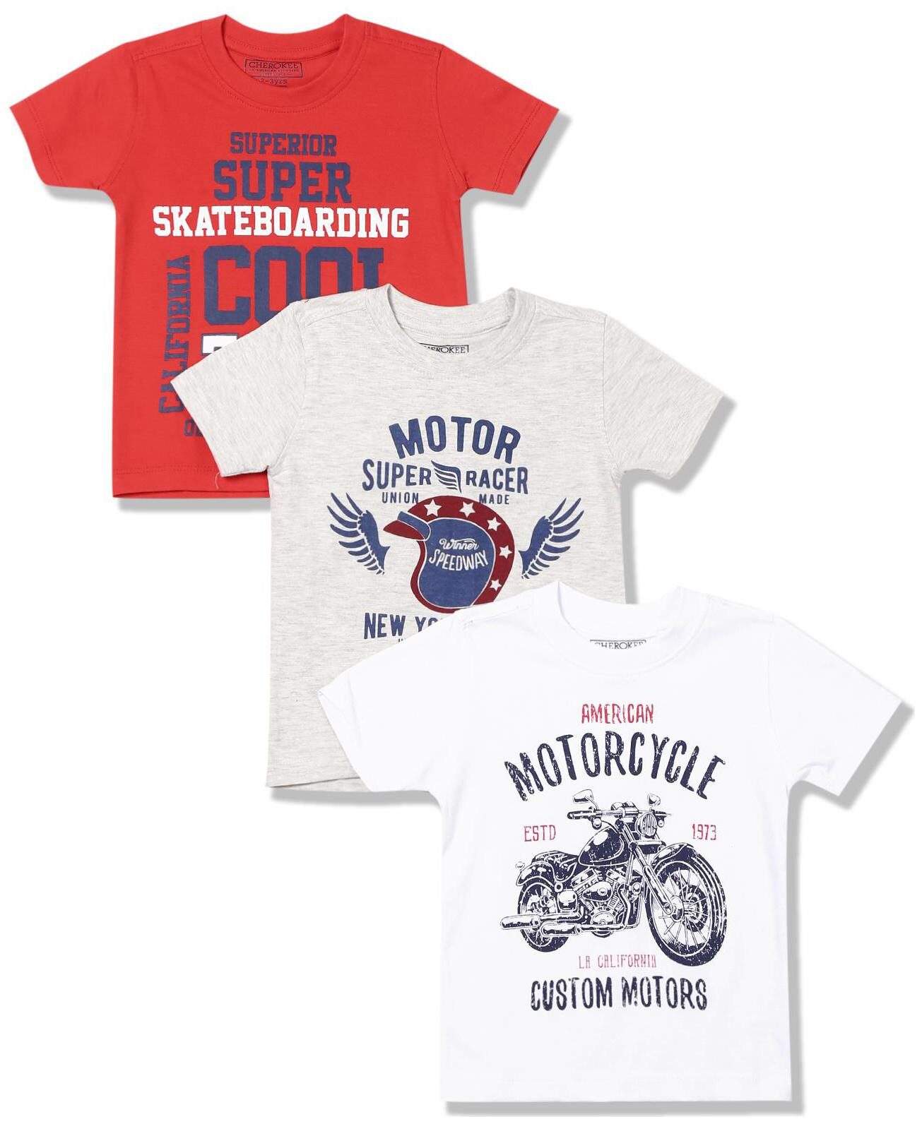 

CHEROKEE Cotton Printed T shirt for Baby Boy - Multi