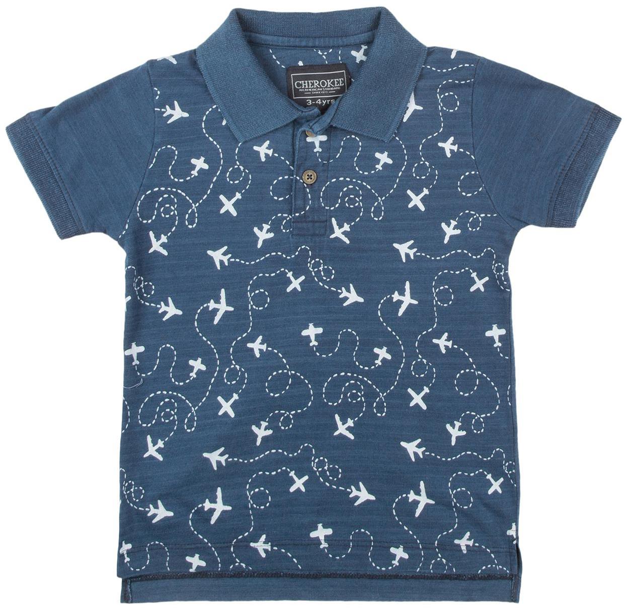 

CHEROKEE Cotton Printed T shirt for Baby Boy - Blue