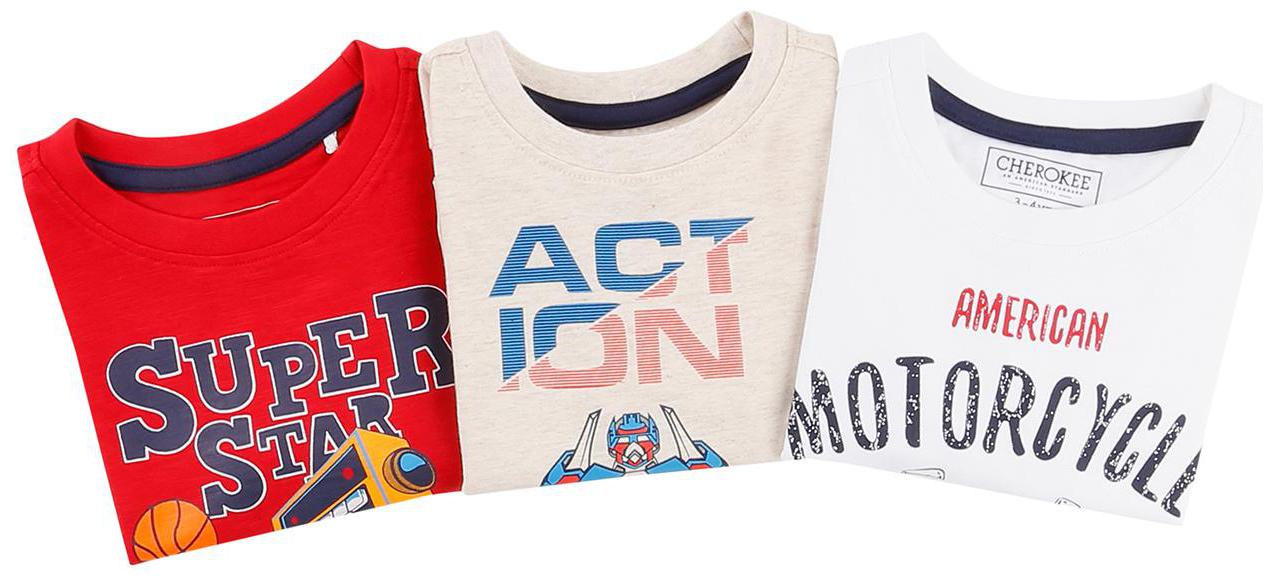 

CHEROKEE Cotton Printed T shirt for Baby Boy - Multi
