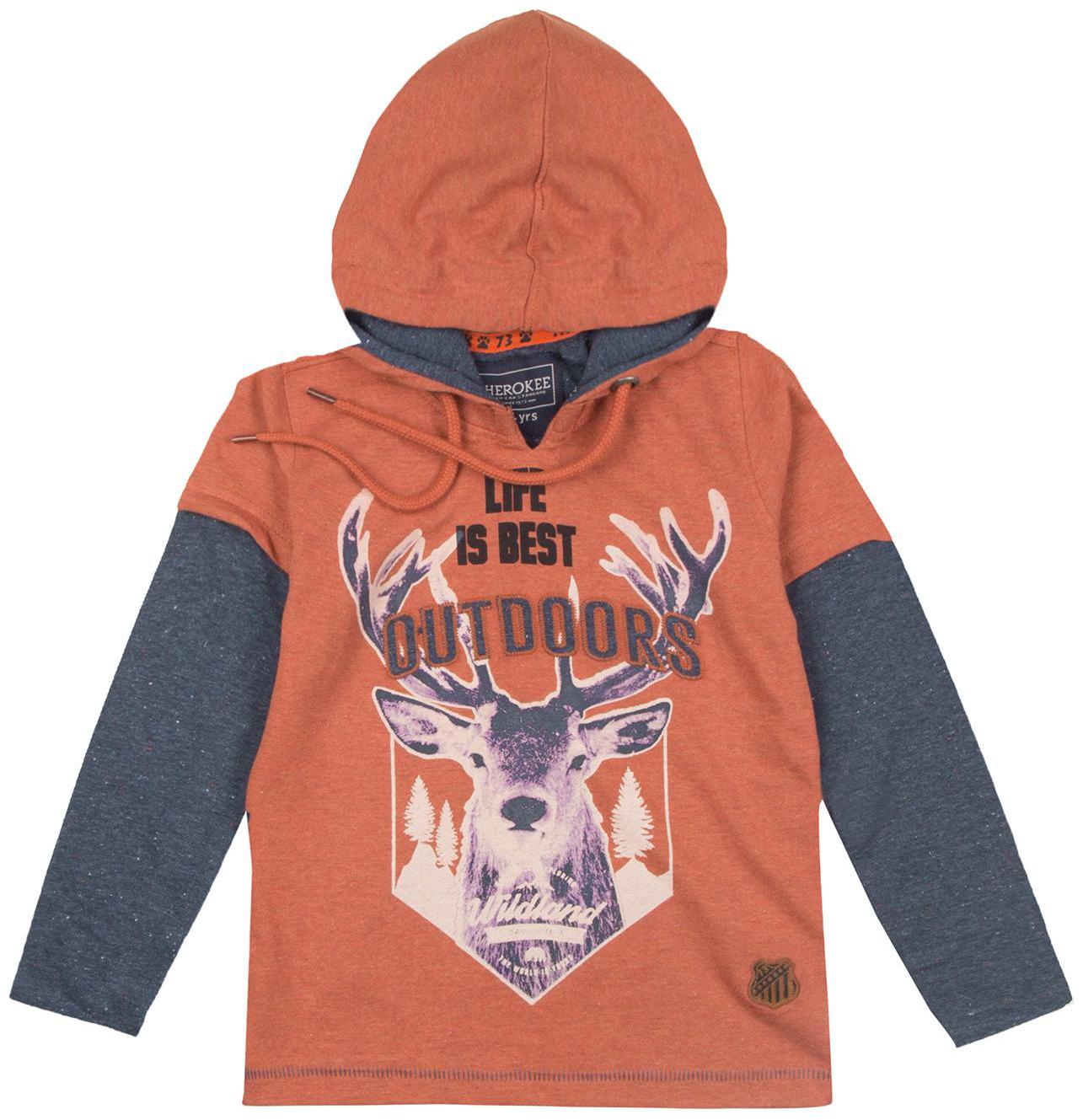 

CHEROKEE Cotton Printed T shirt for Baby Boy - Brown